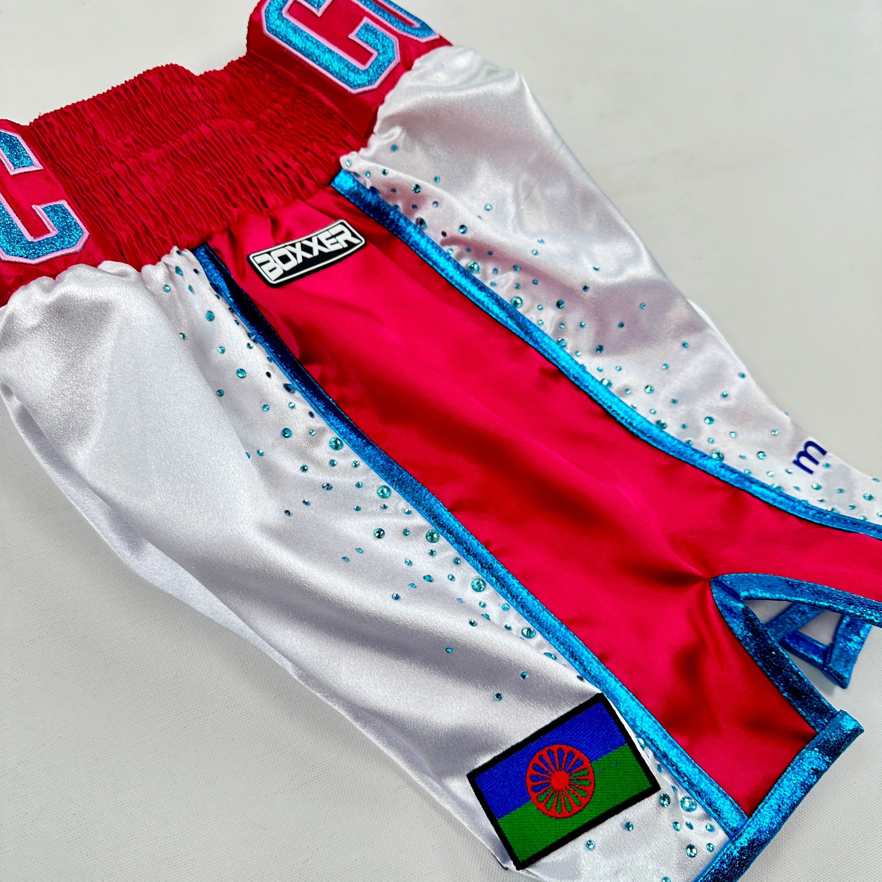 Side Stripe BX  Diana Custom Boxing Shorts & Trunks