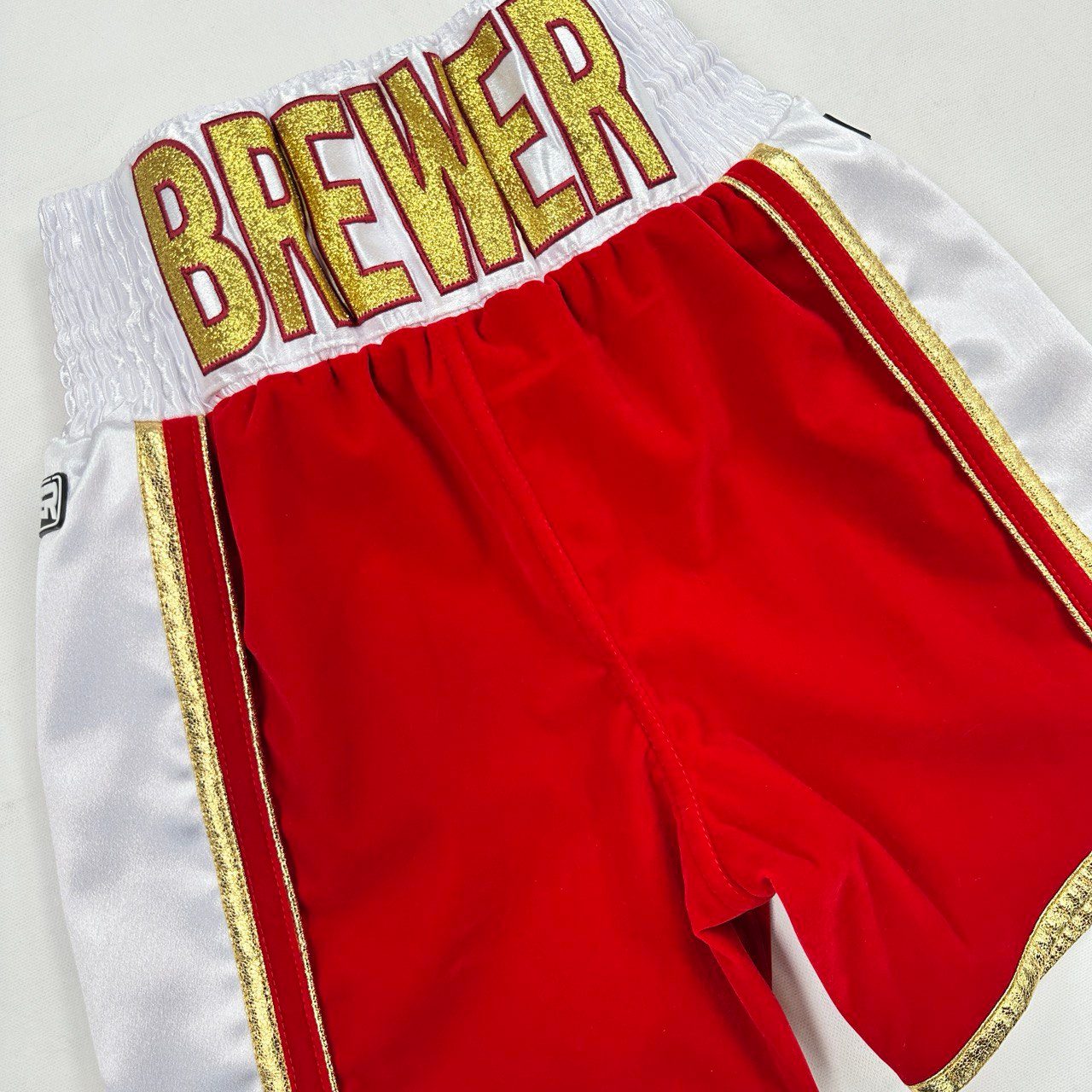 Side Stripe Luxury II Old BENNY Custom Boxing Shorts & Trunks
