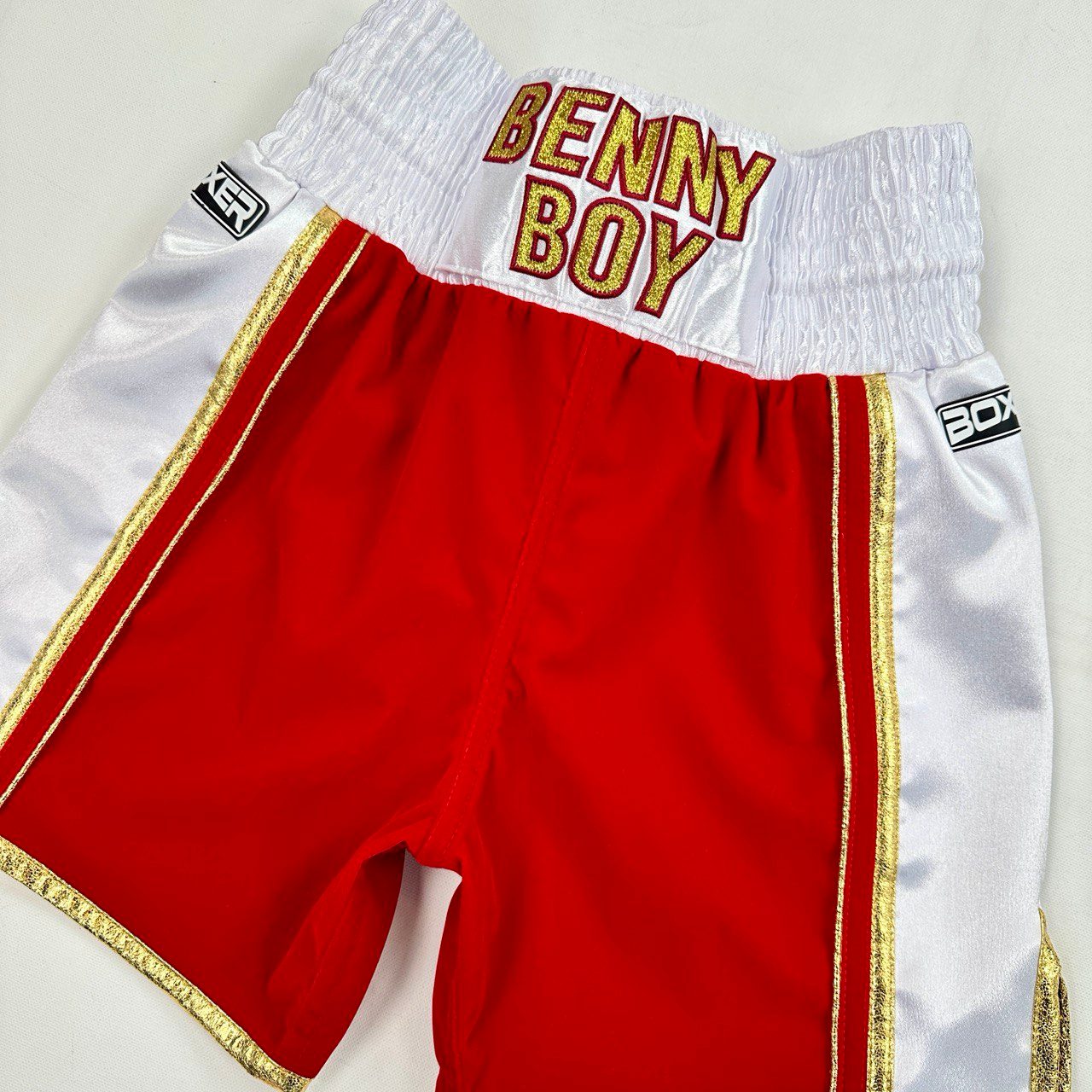 Side Stripe Luxury II BENNY Custom Boxing Shorts & Trunks