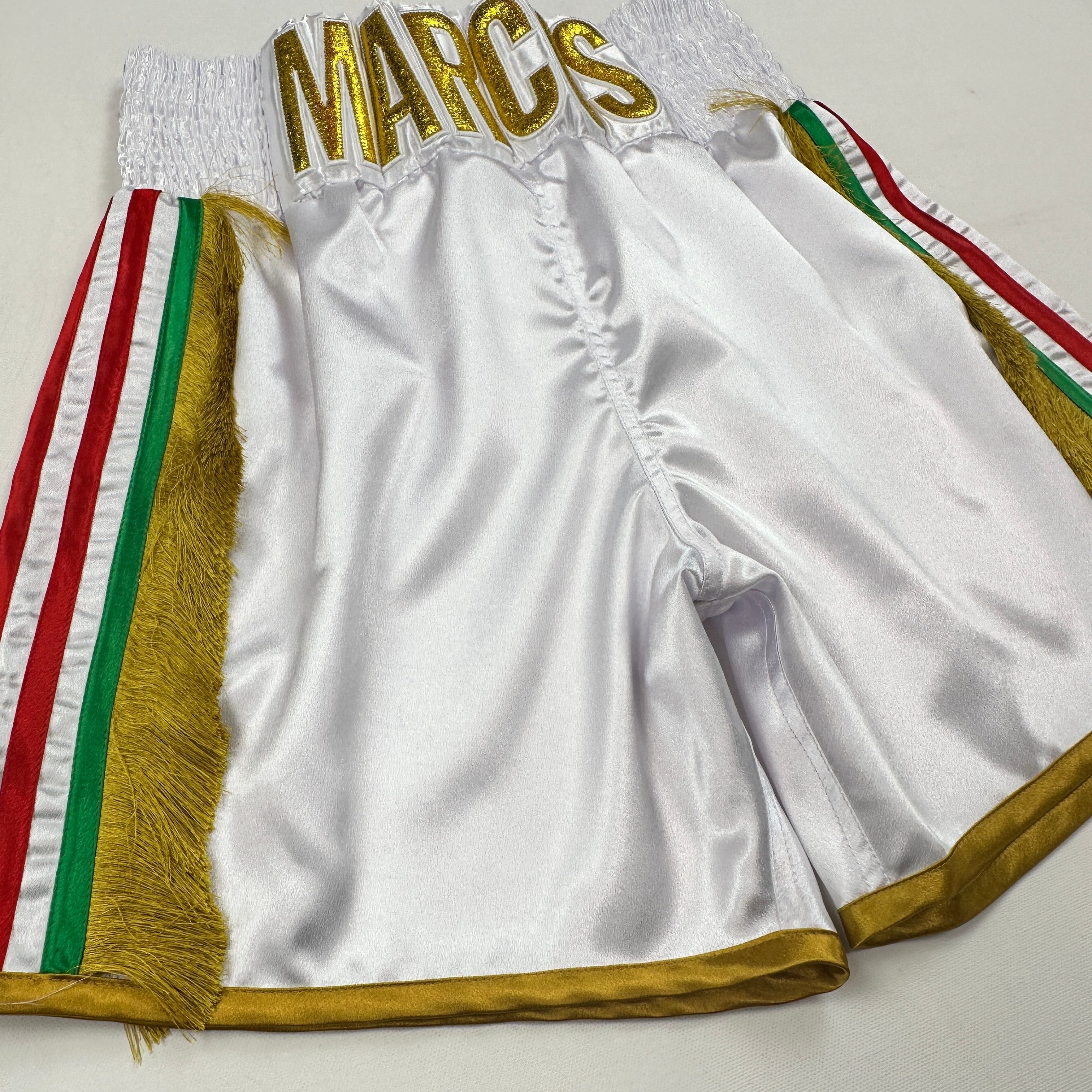 PIN STRIPE BX Marcus Custom Boxing Shorts & Trunks