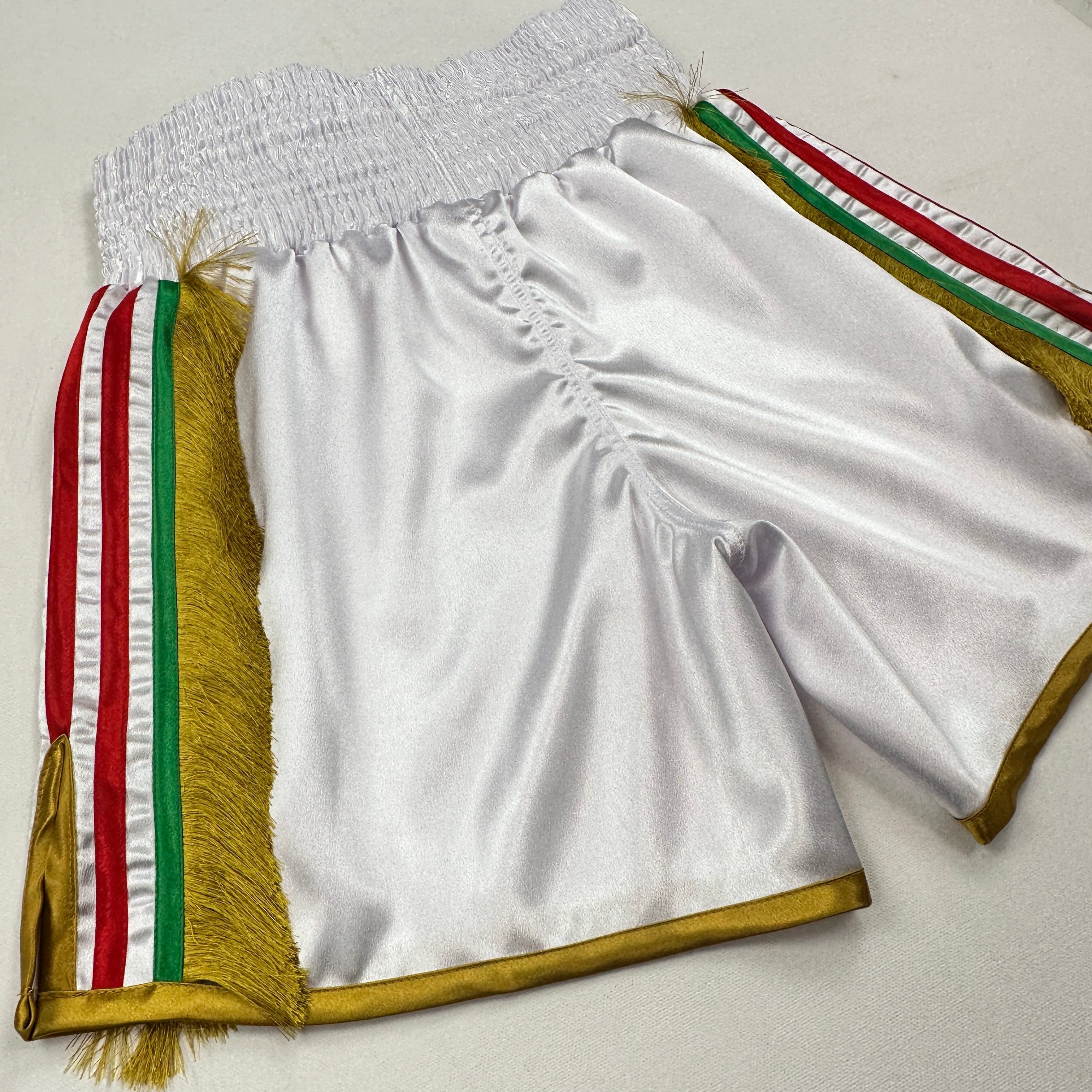 PIN STRIPE BX Marcus Custom Boxing Shorts & Trunks