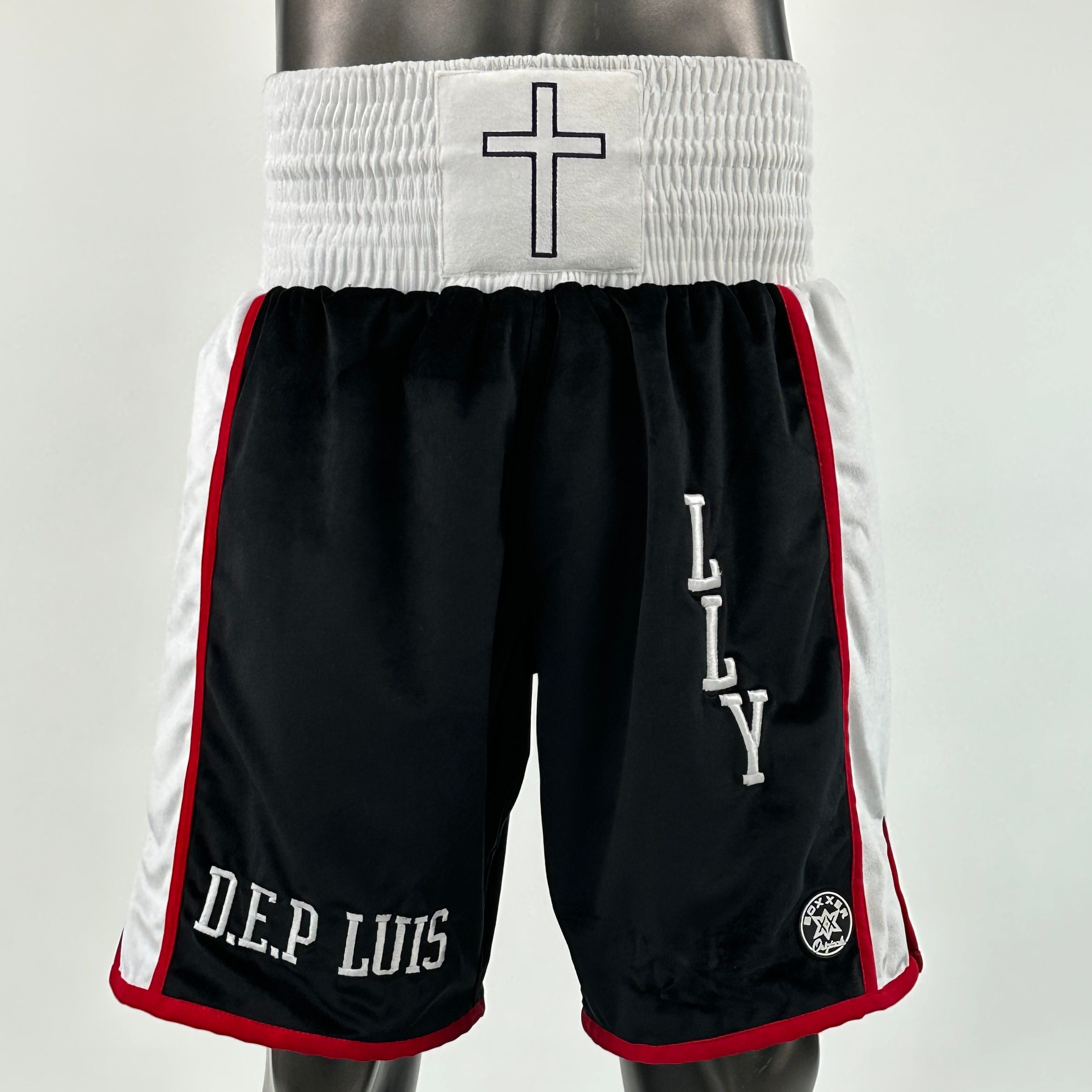 Side Stripe BX  Andrea Custom Boxing Shorts & Trunks