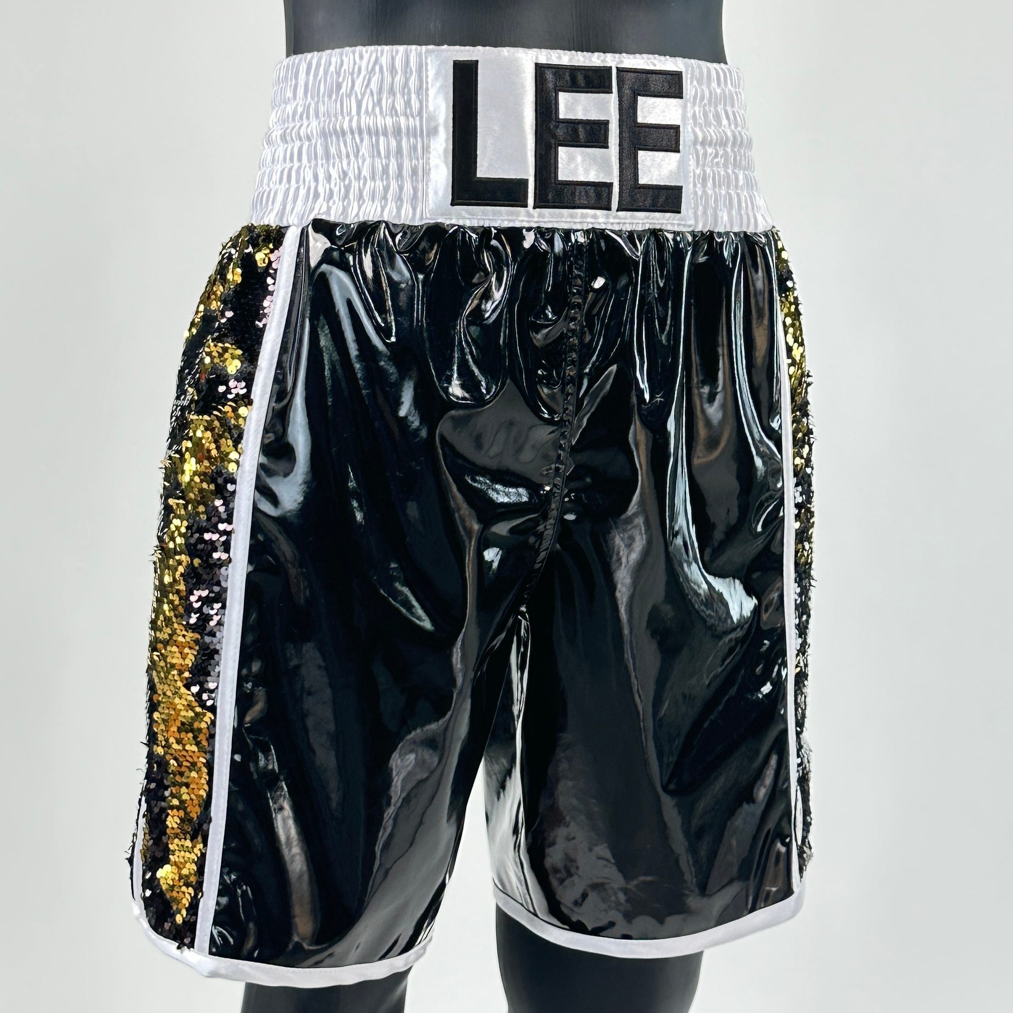Side Stripe BX Old Boram Custom Boxing Shorts & Trunks