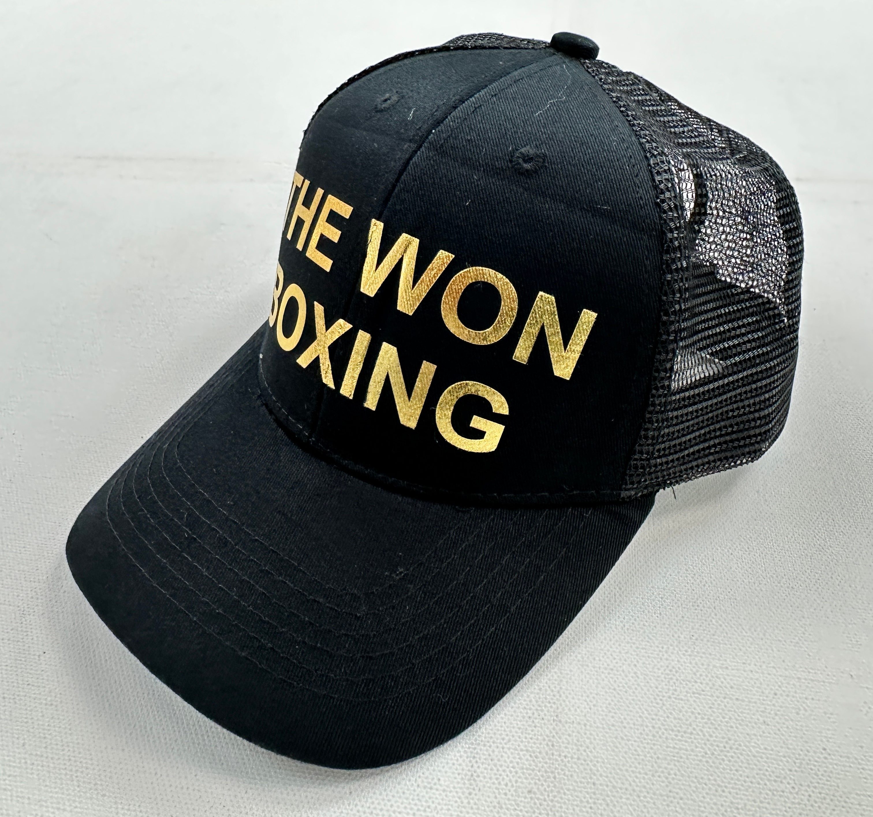 Black Truckers Cap Boram Caps