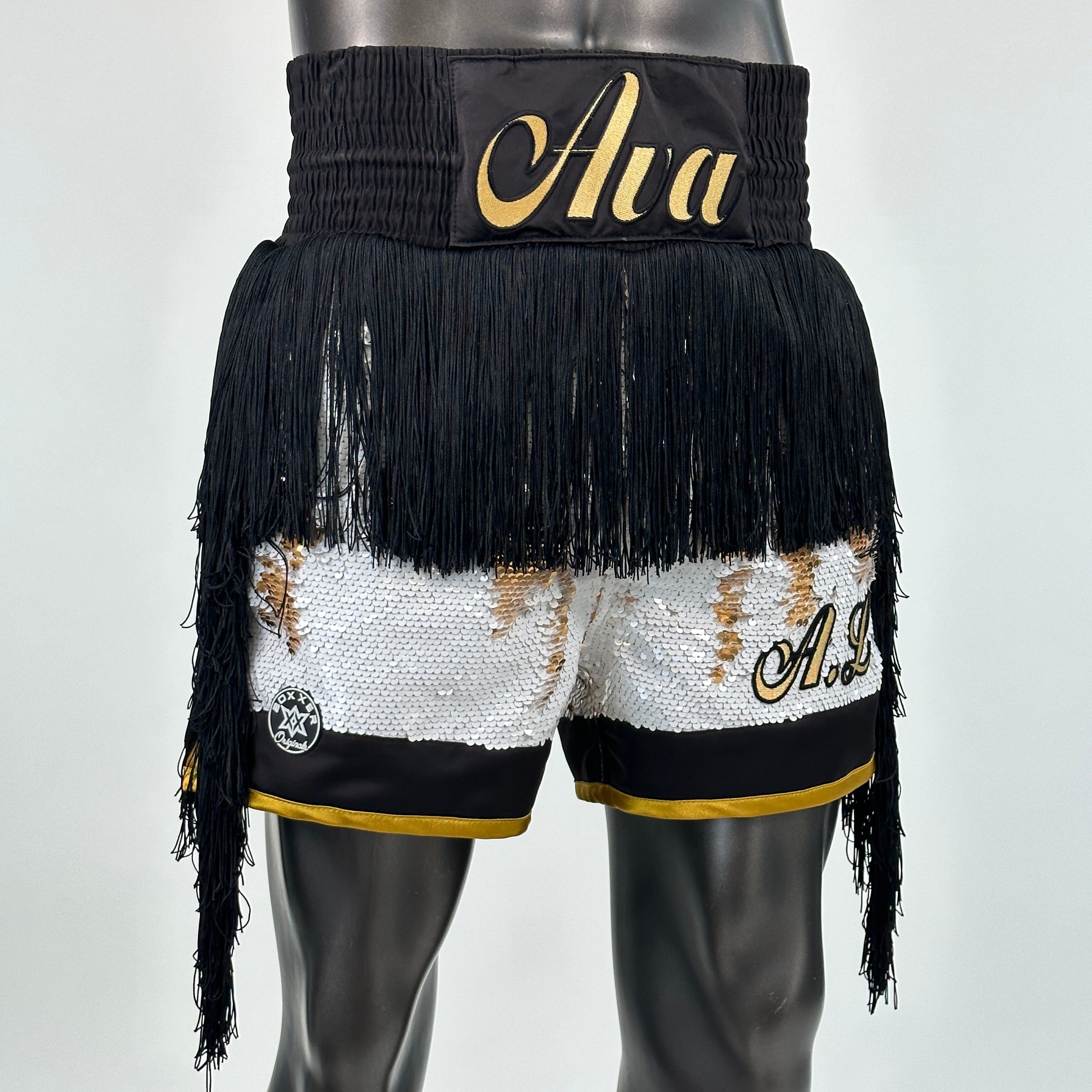 Long Tassels Supreme BX Old Ava Custom Boxing Shorts & Trunks