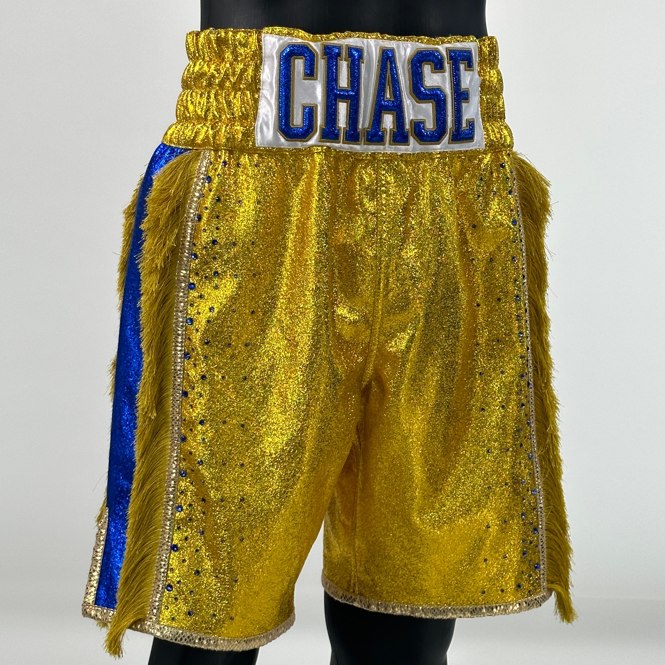 Side Stripe BX  Charlene Custom Boxing Shorts & Trunks