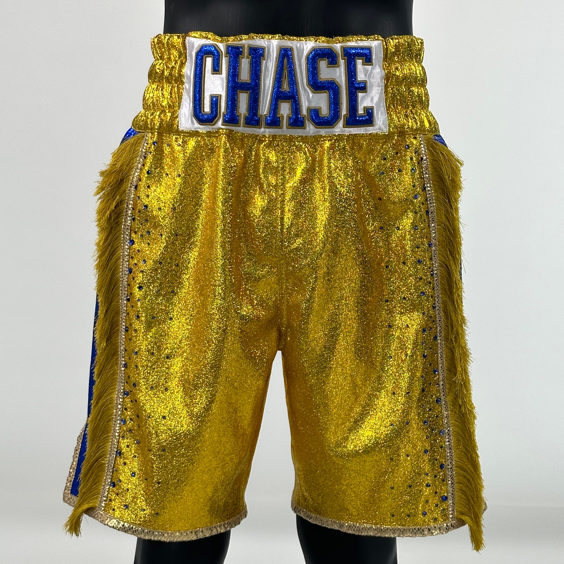 Side Stripe BX  Charlene Custom Boxing Shorts & Trunks
