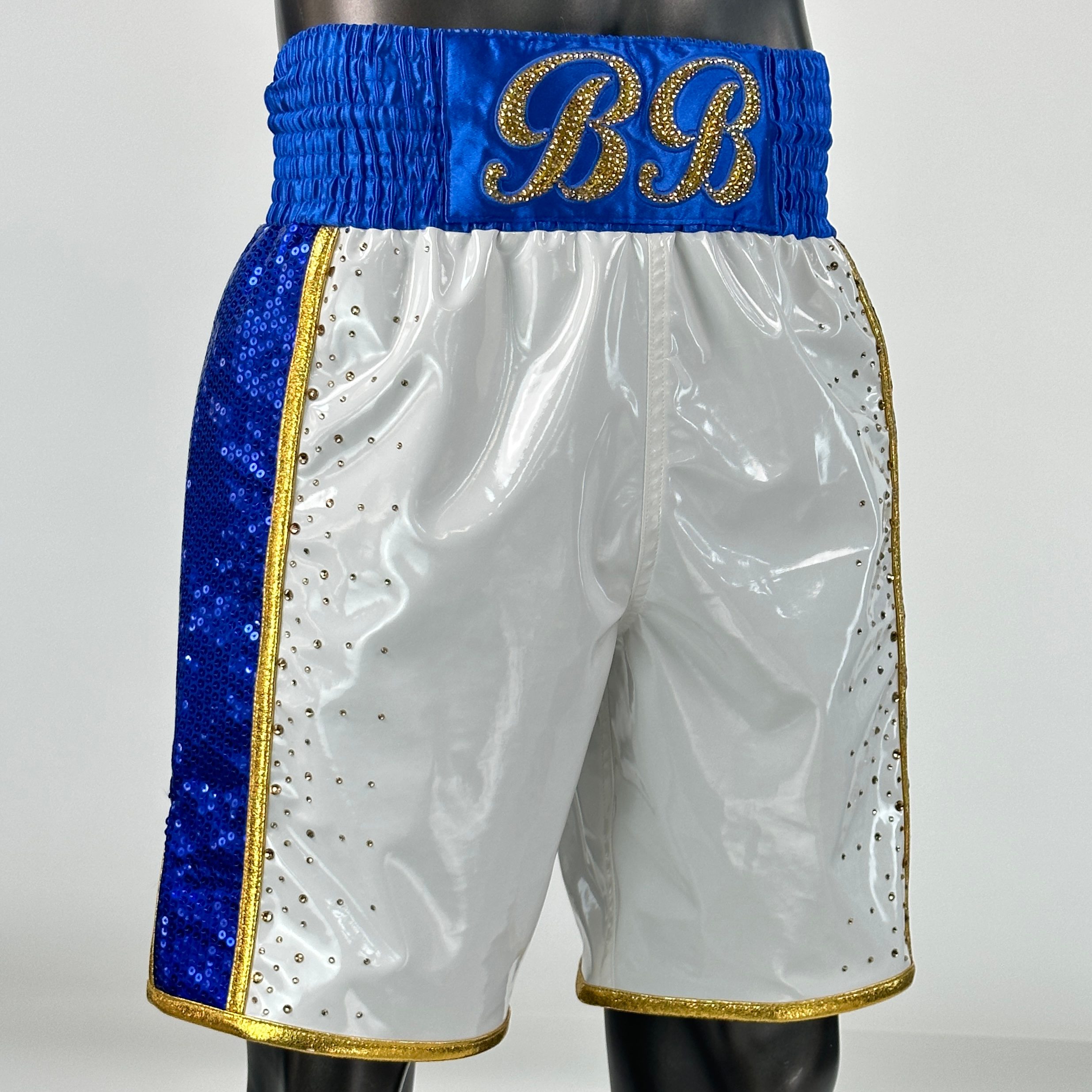 Side Stripe BX Old Jose Custom Boxing Shorts & Trunks