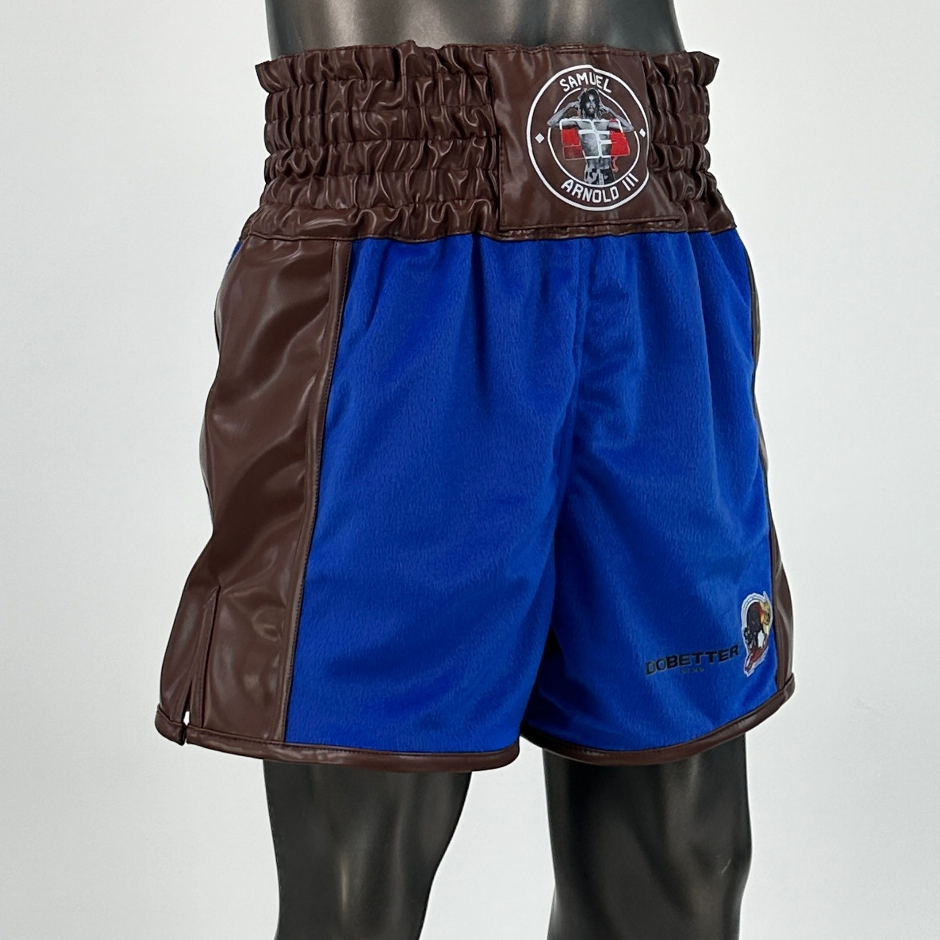 Side Stripe BX Old Cousin Custom Boxing Shorts & Trunks