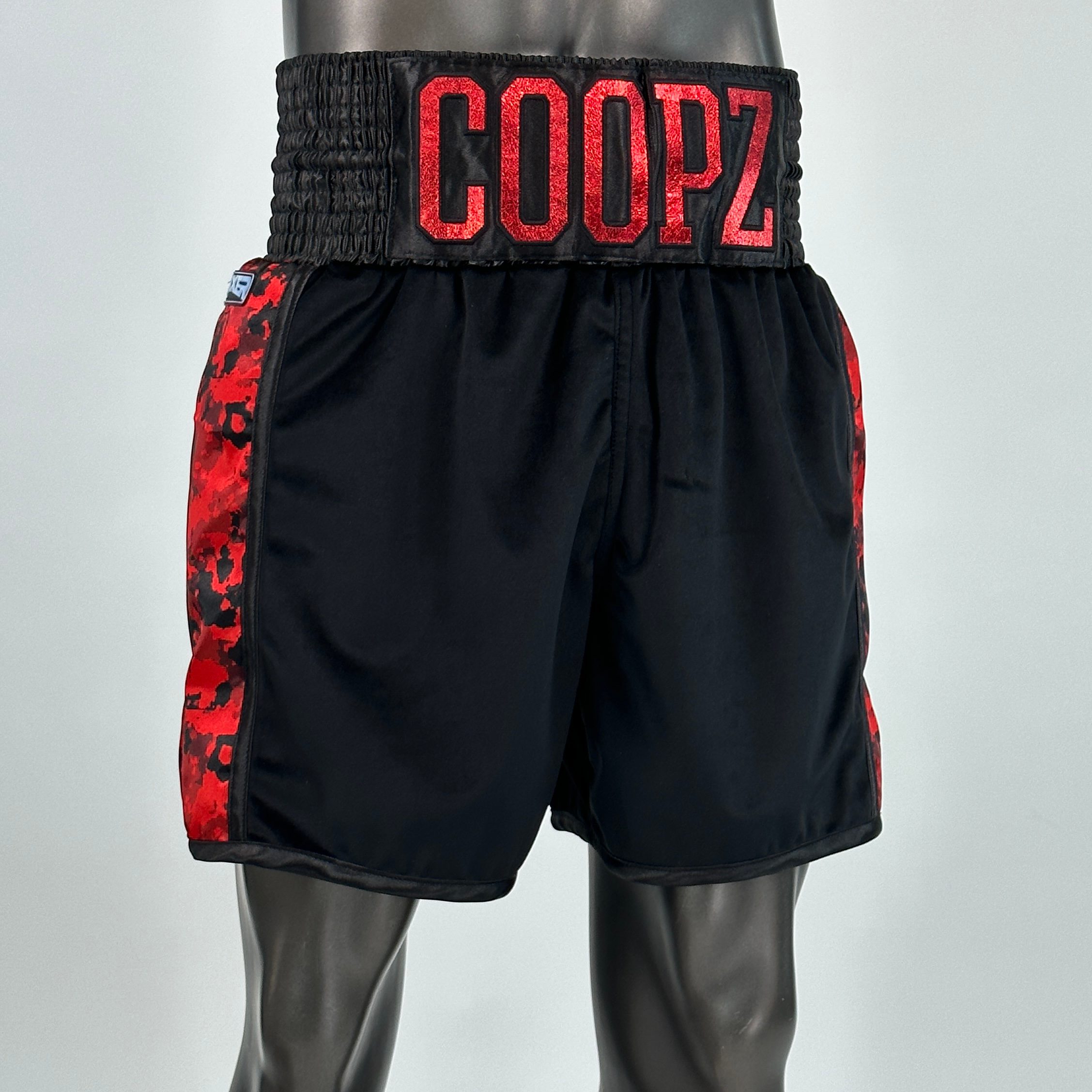 Side Stripe BX Old Euan Custom Boxing Shorts & Trunks