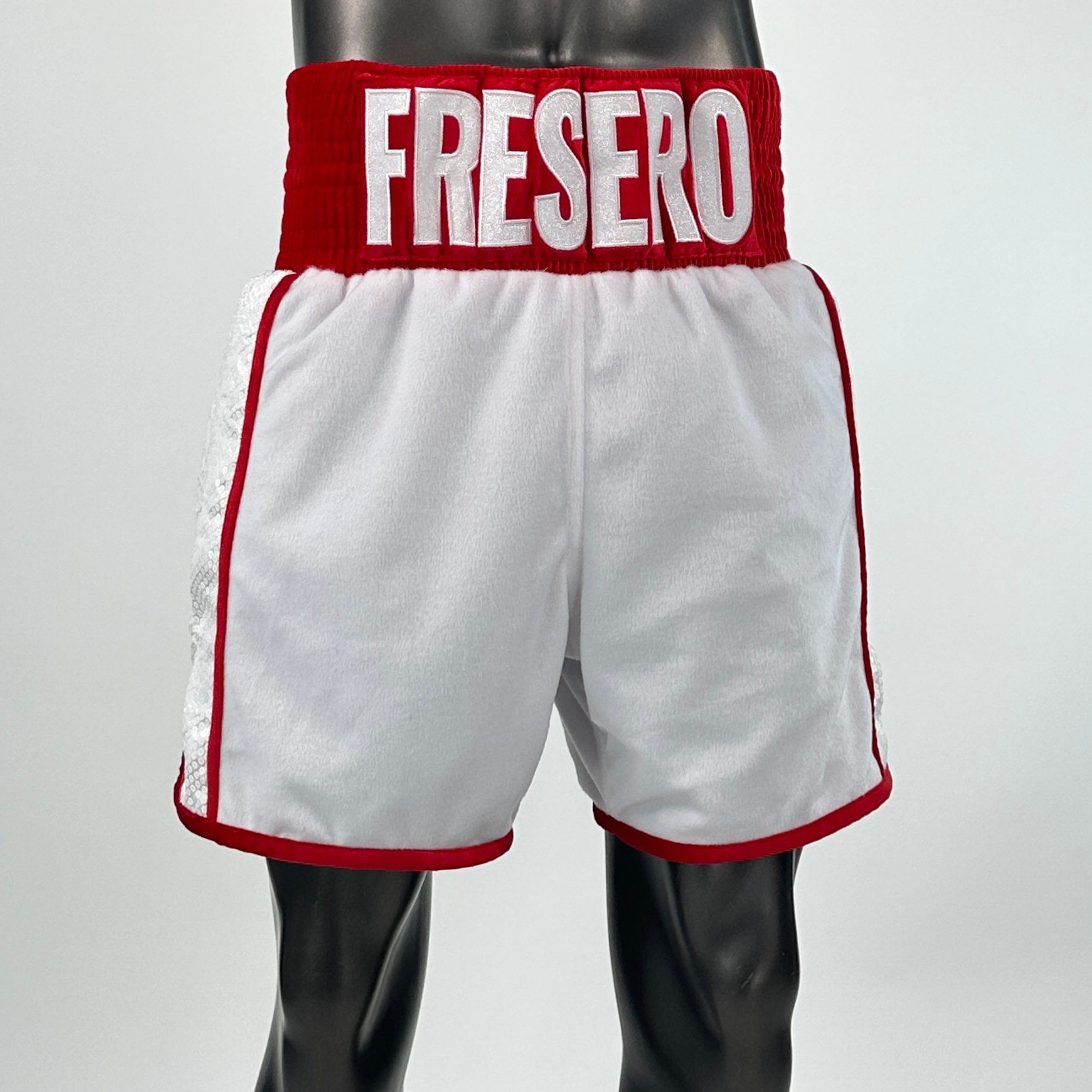 Side Stripe BX Old Juan Custom Boxing Shorts & Trunks