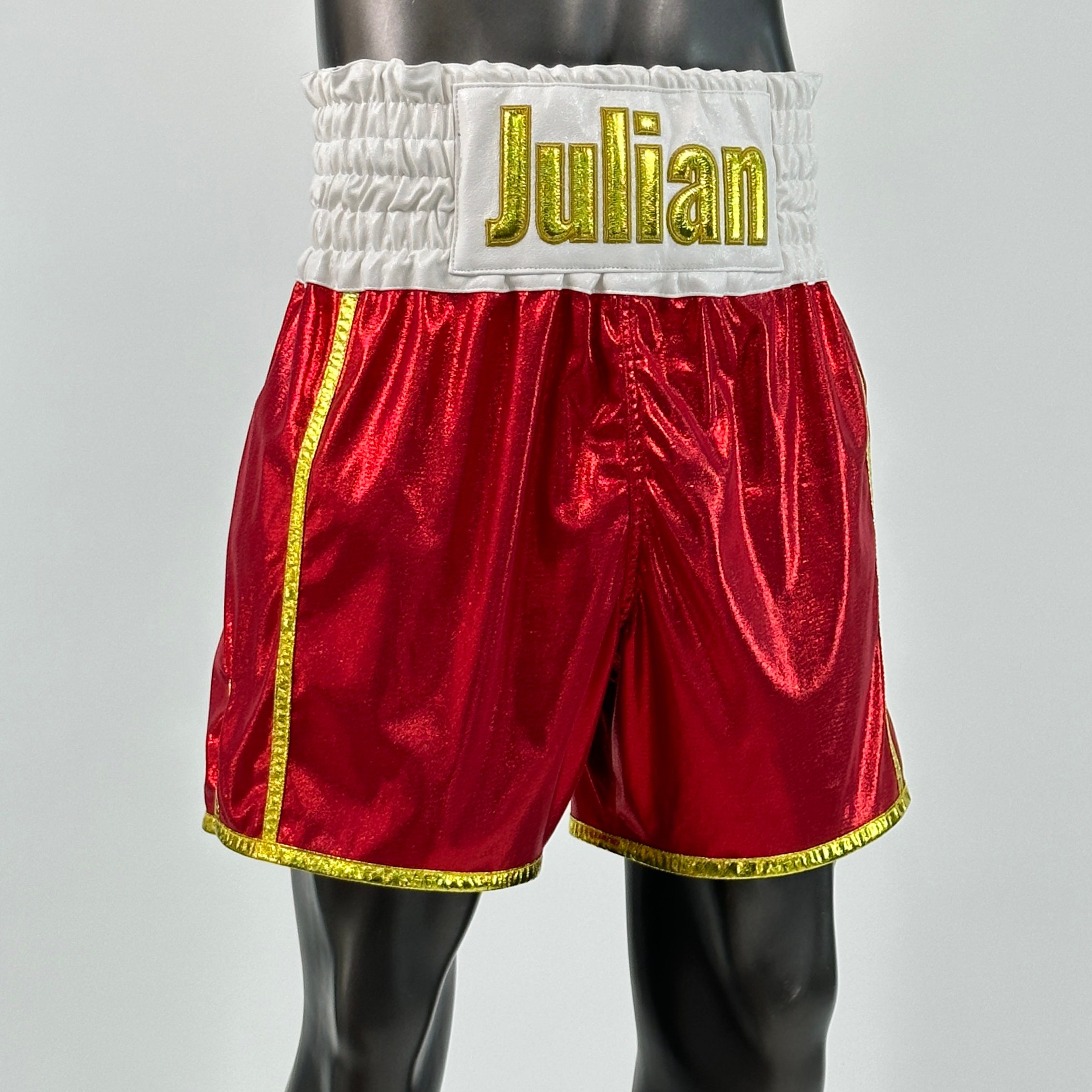 Side Stripe BX Old Julian Custom Boxing Shorts & Trunks