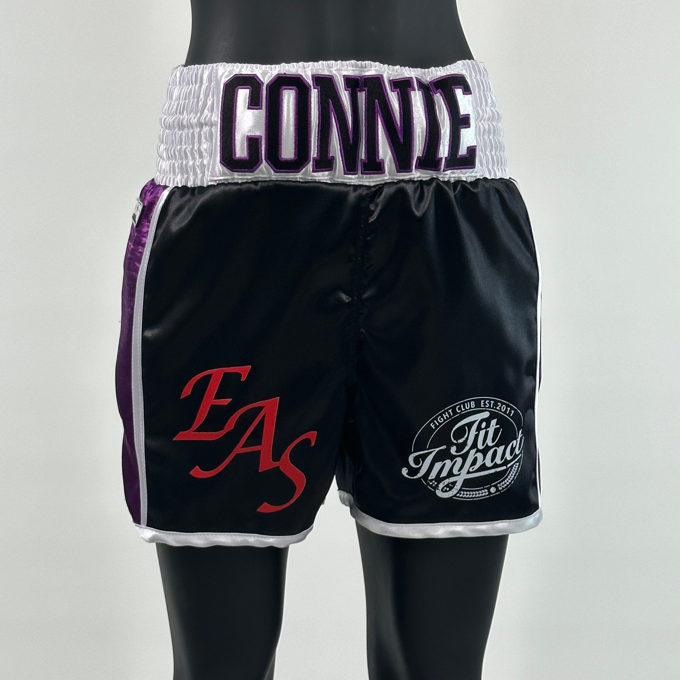 Side Stripe BX  Connie Custom Boxing Shorts & Trunks