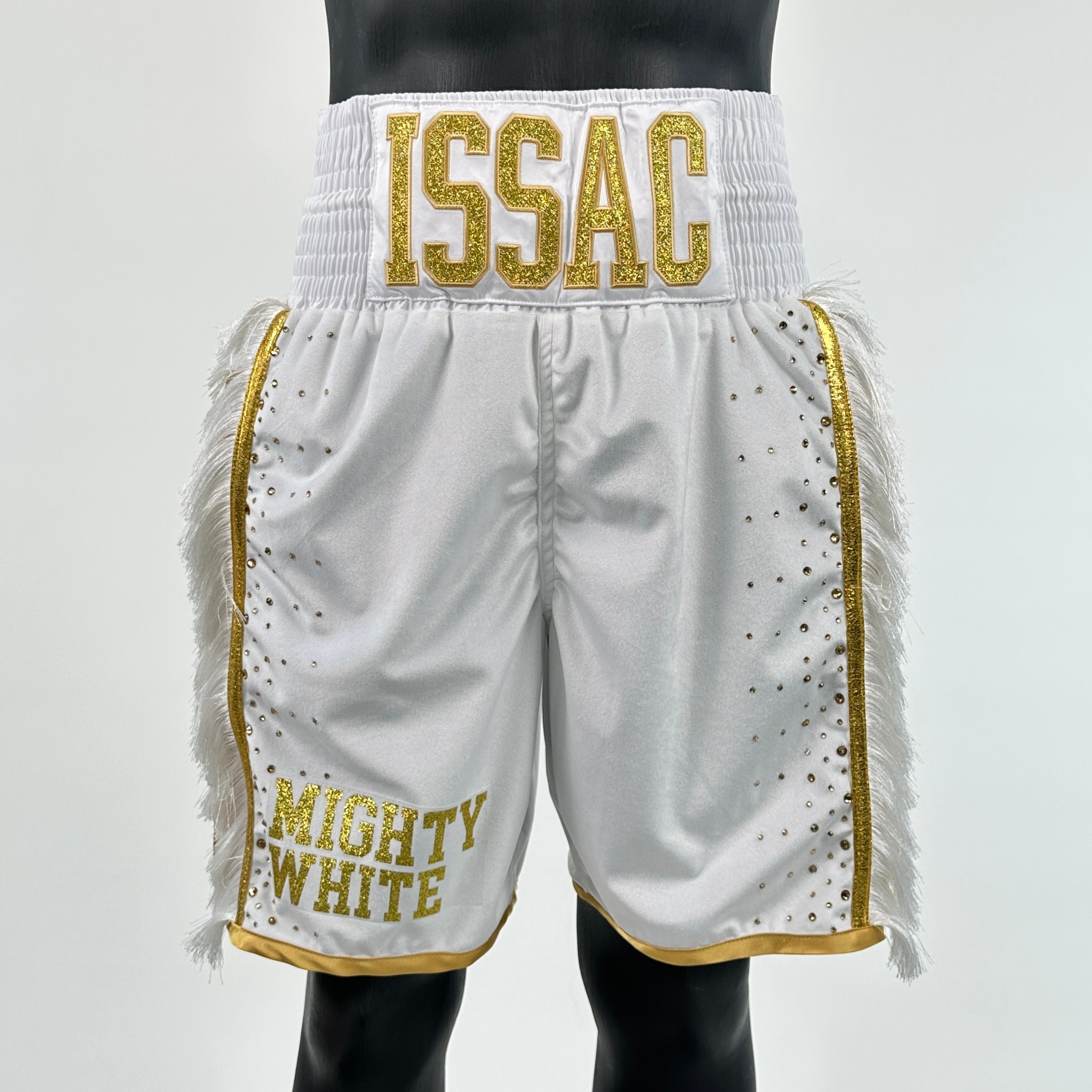 Side Stripe BX  Issac Custom Boxing Shorts & Trunks