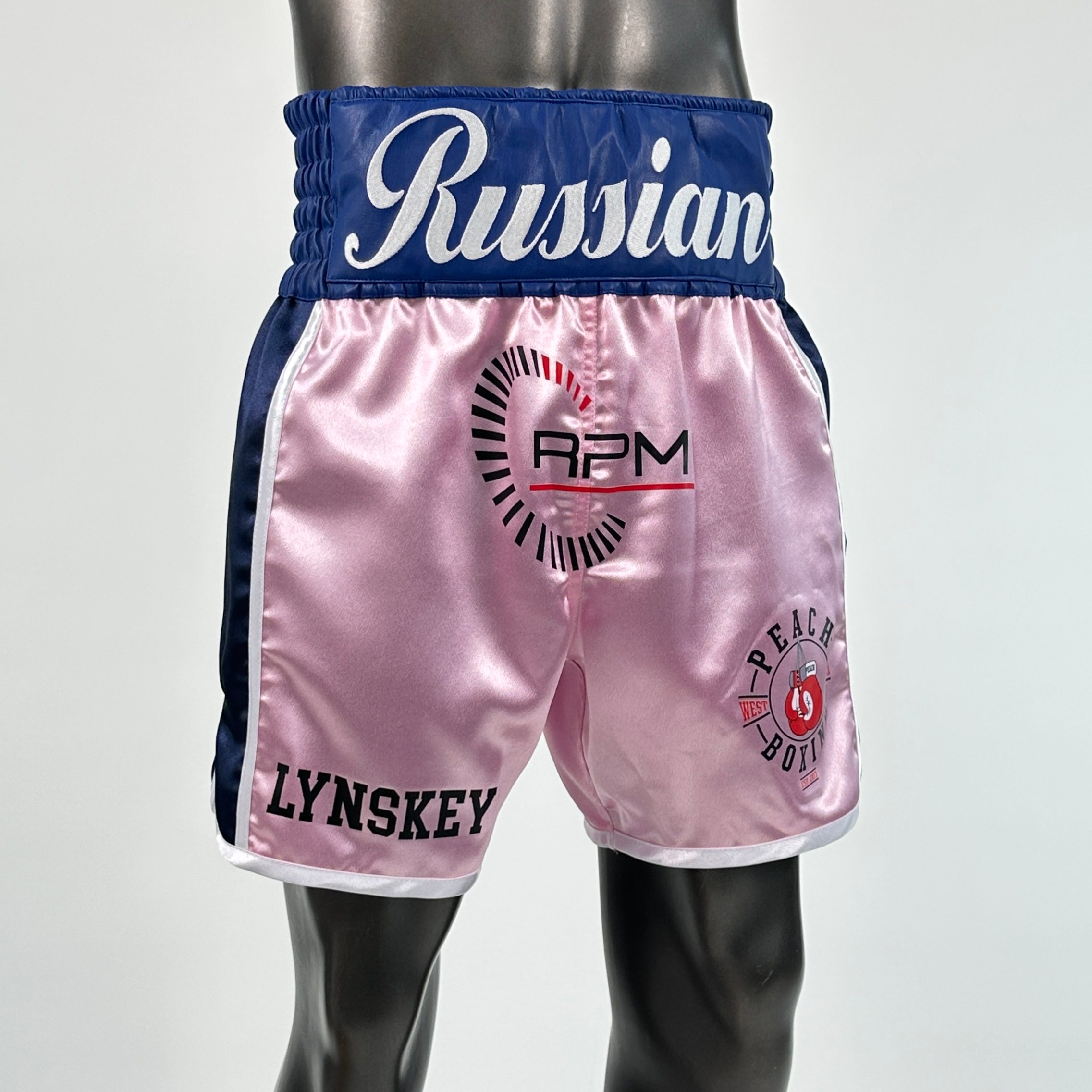 Side Stripe BX  Paula Custom Boxing Shorts & Trunks