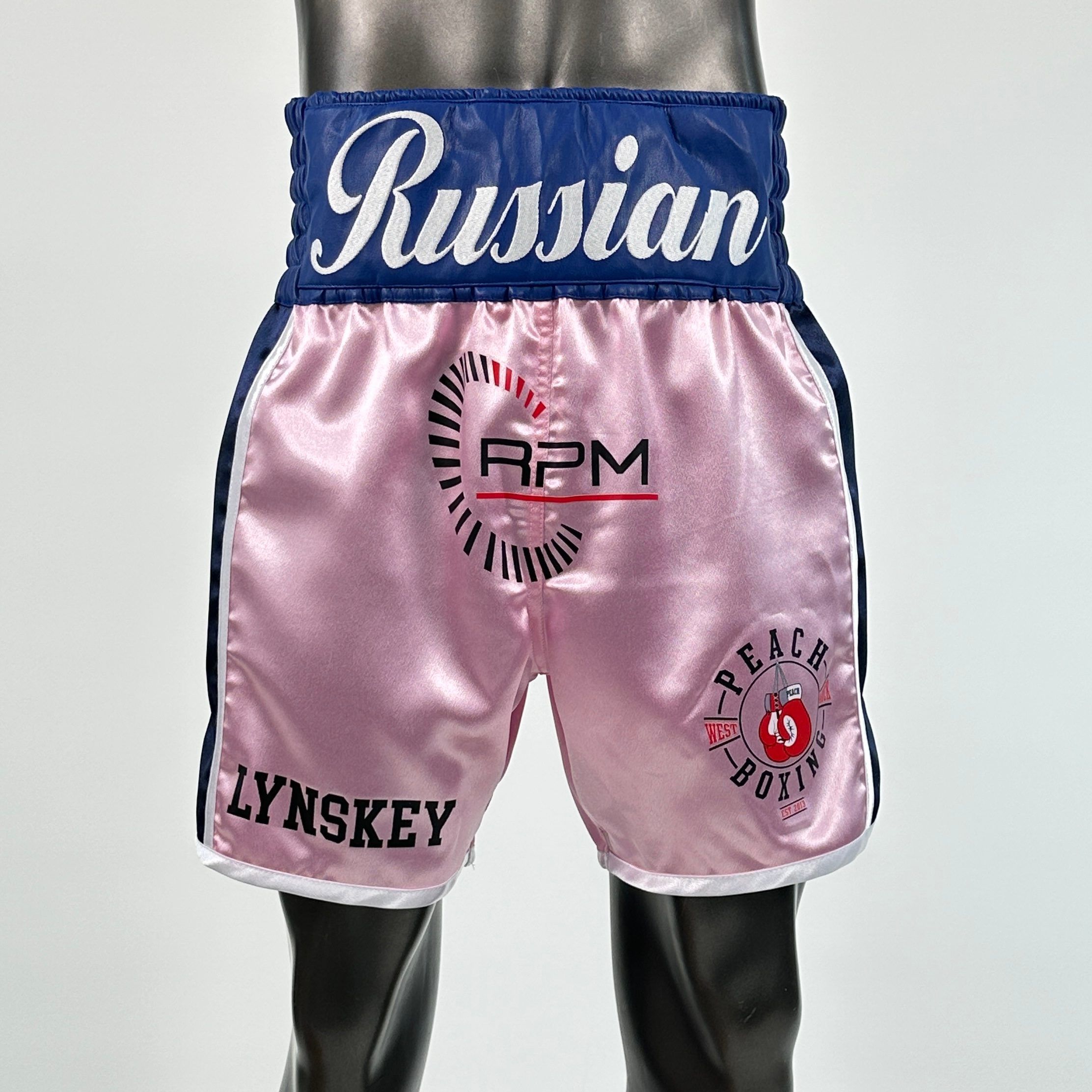 Side Stripe BX  Paula Custom Boxing Shorts & Trunks