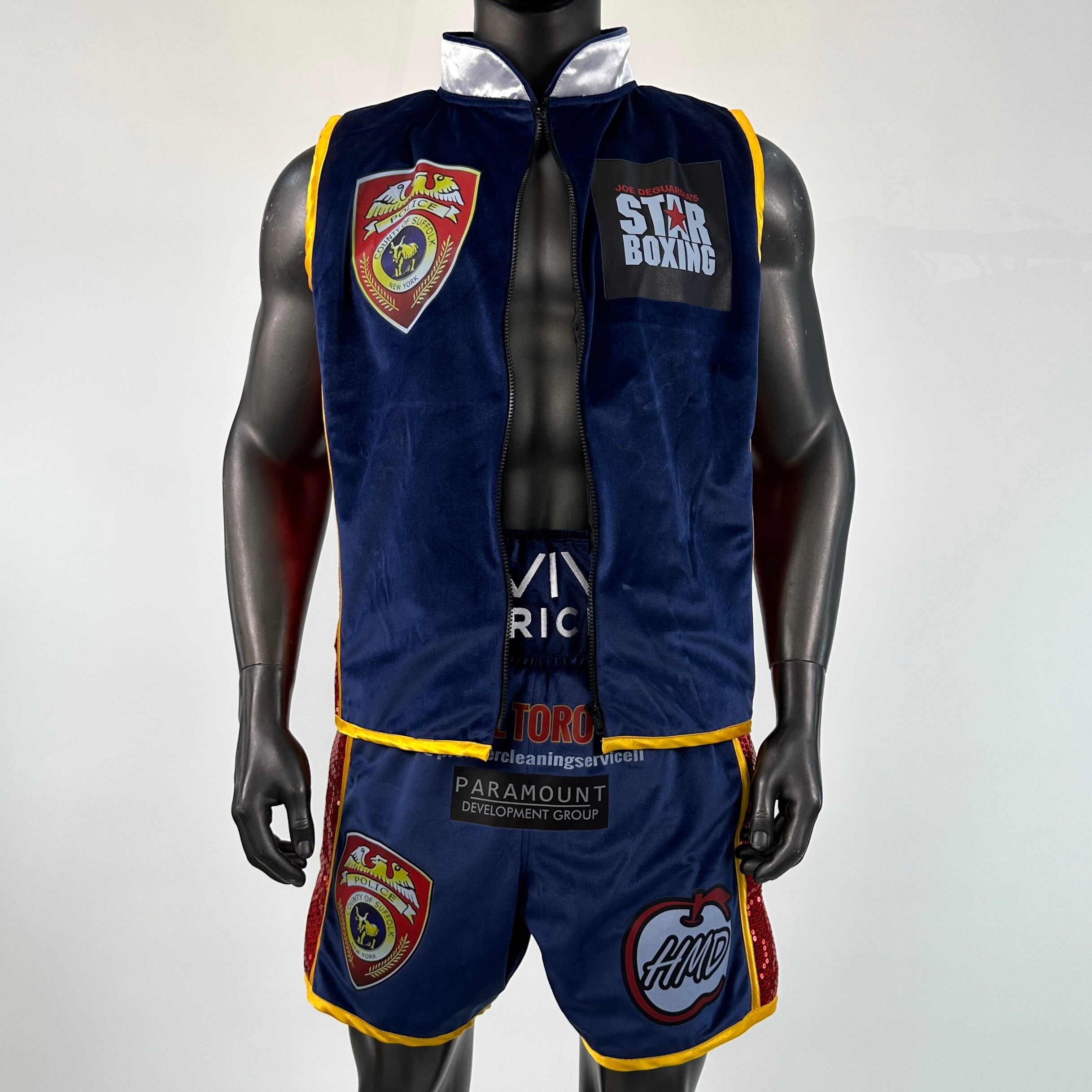 Side Stripe BX  Alex Custom Boxing Shorts & Trunks