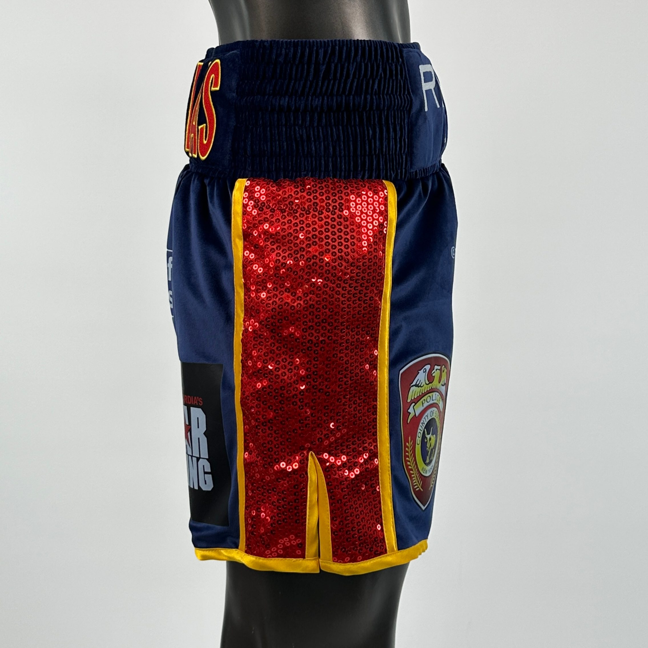 Side Stripe BX  Alex Custom Boxing Shorts & Trunks