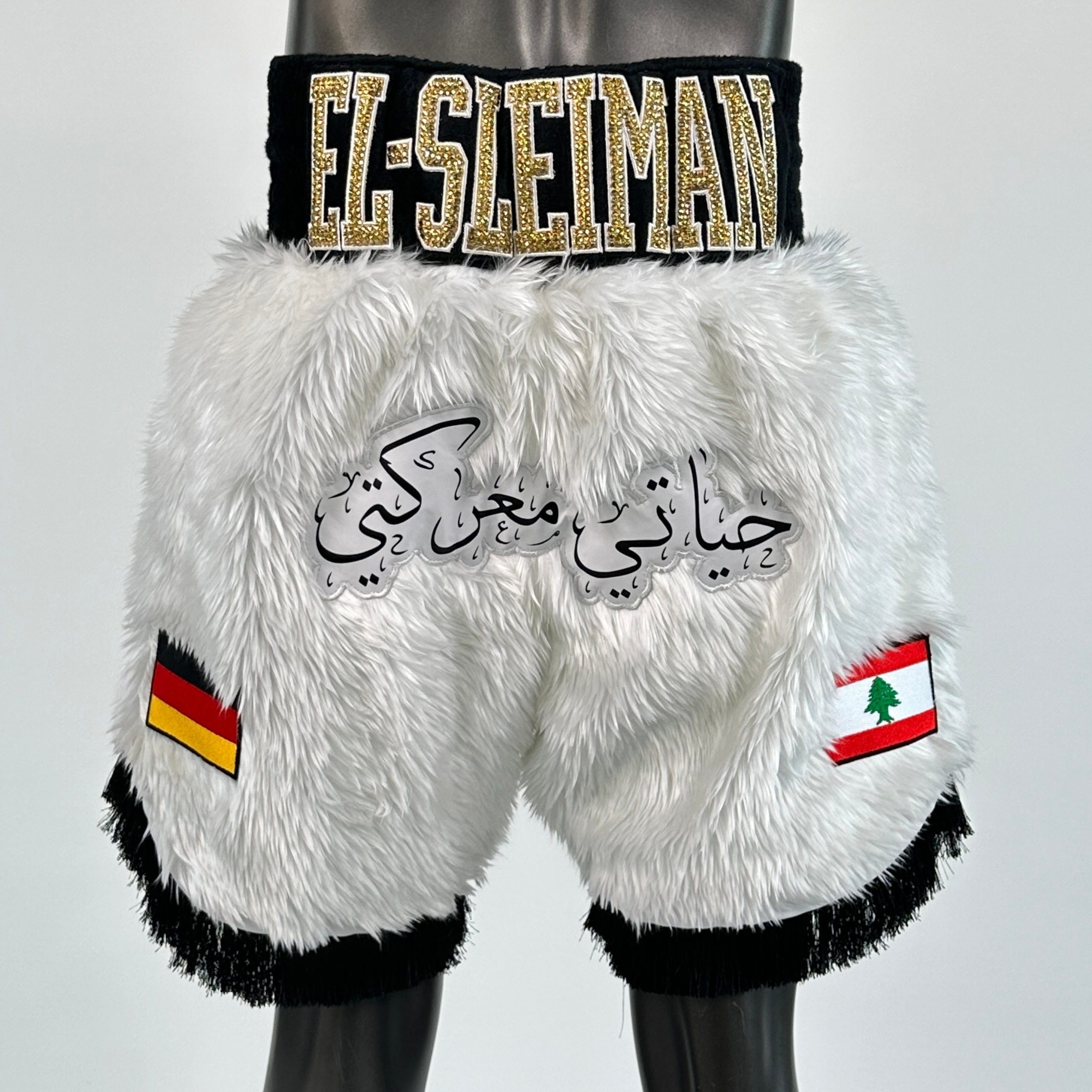 Classic BX Old Hossam Custom Boxing Shorts & Trunks