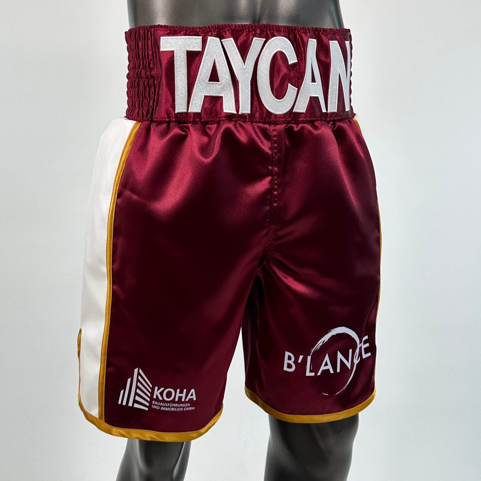 Side Stripe BX  Canberk Custom Boxing Shorts & Trunks