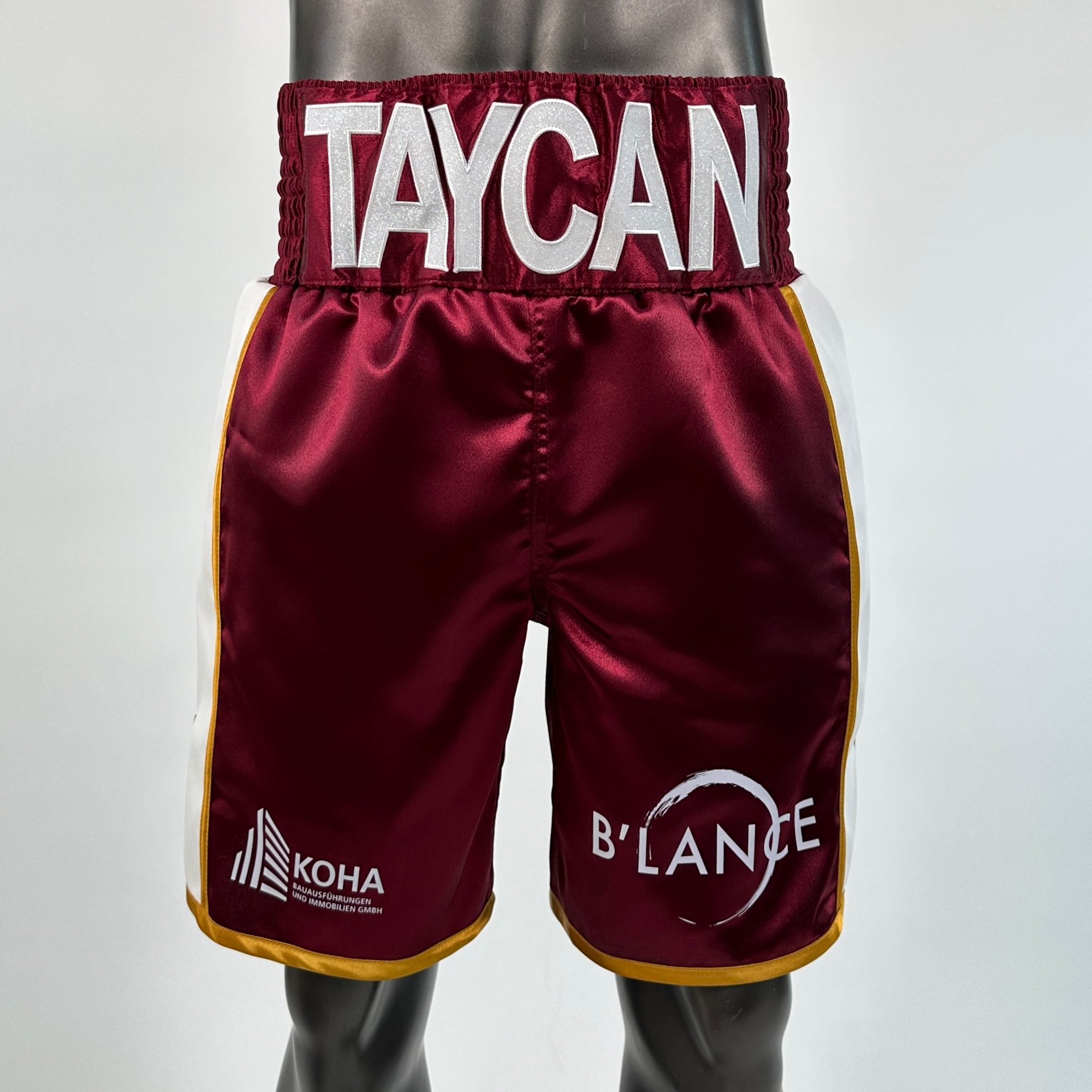 Side Stripe BX  Canberk Custom Boxing Shorts & Trunks