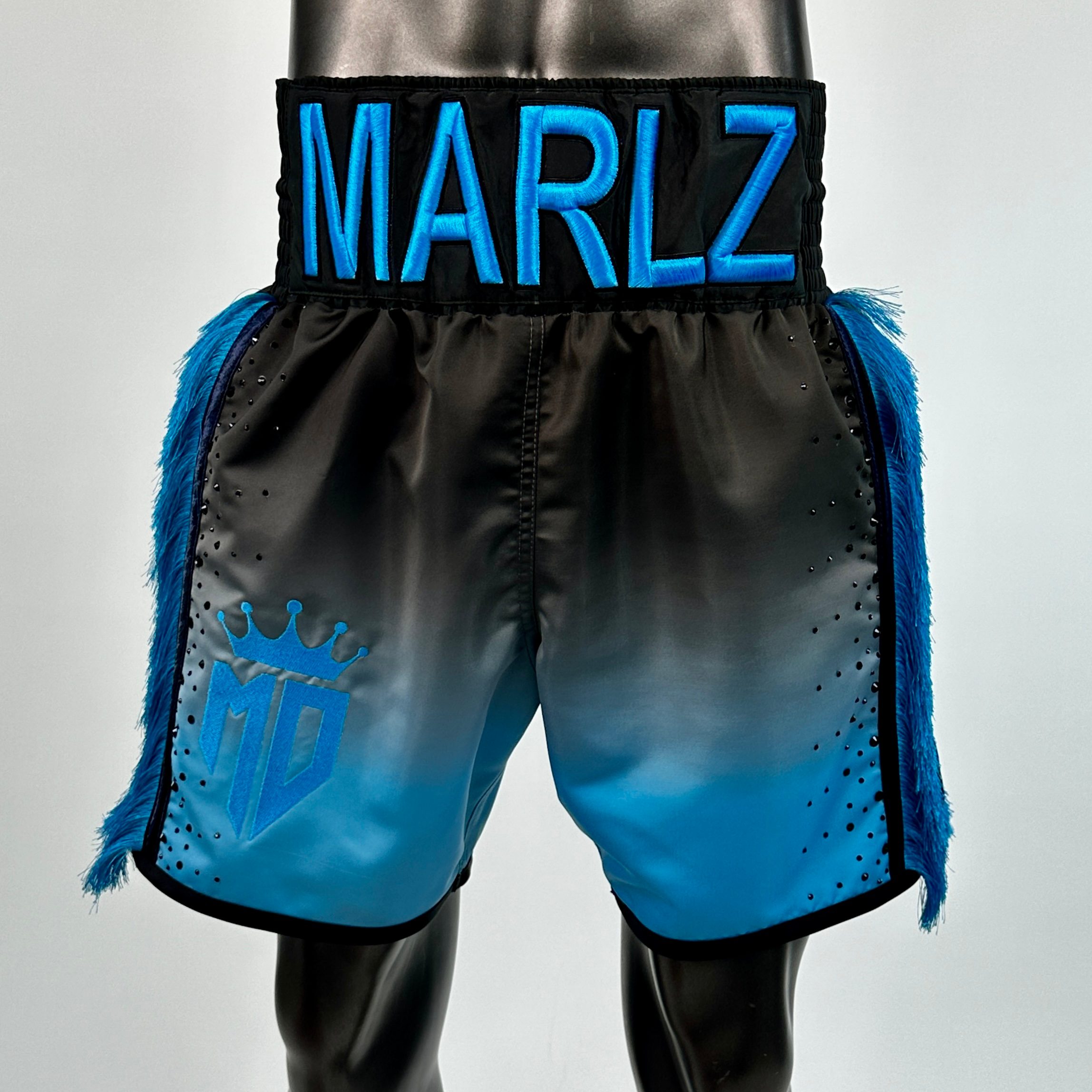 Side Stripe BX  Marley Custom Boxing Shorts & Trunks