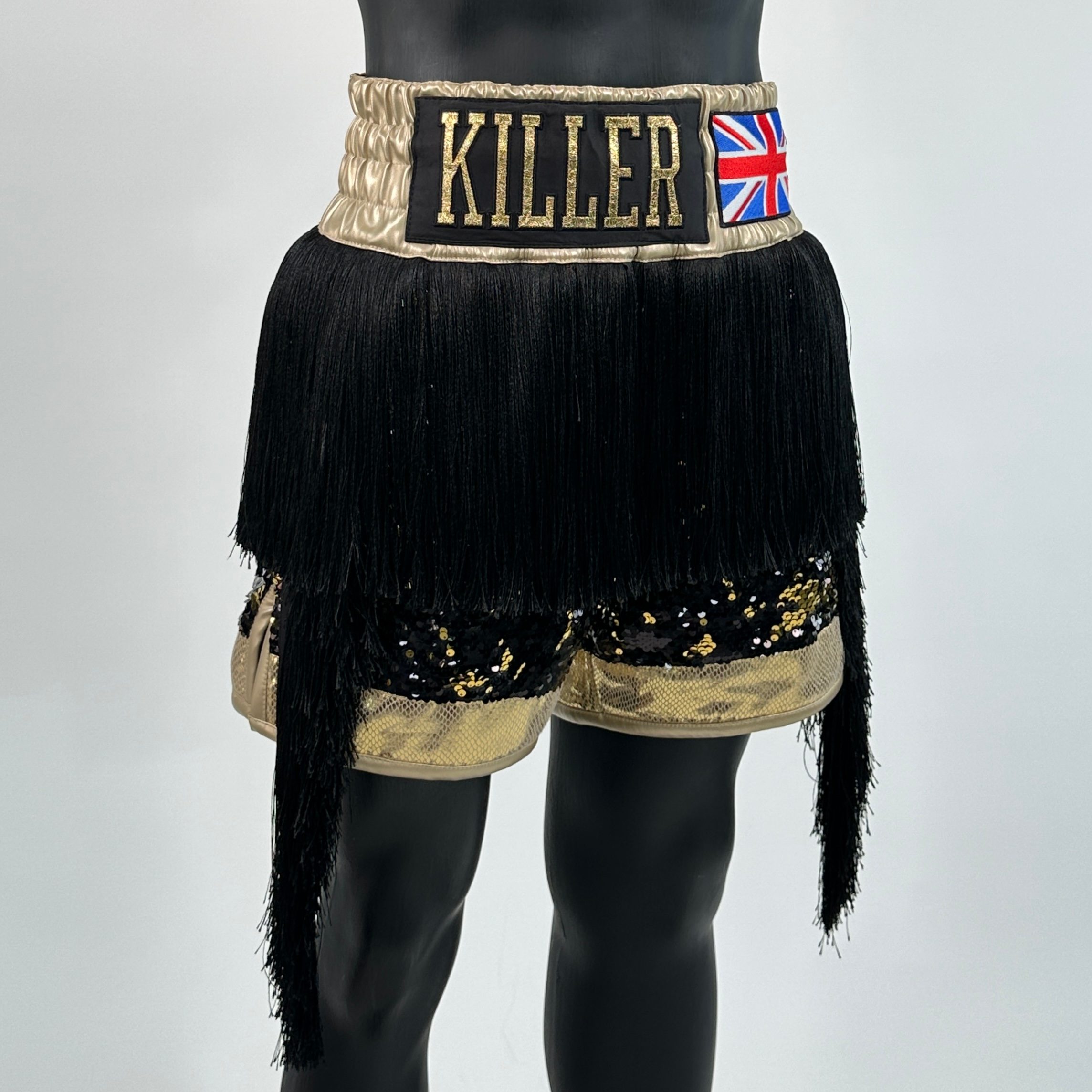 Long Tassels Supreme BX Old Katie Custom Boxing Shorts & Trunks