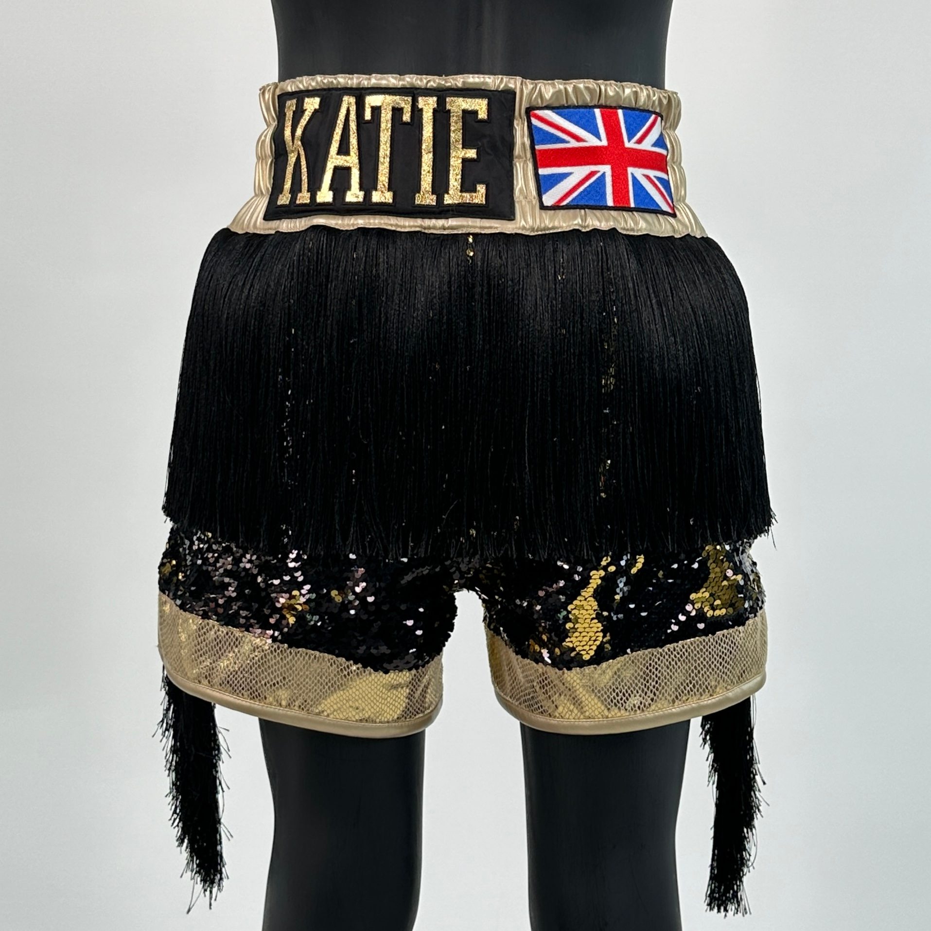 Long Tassels Supreme BX Katie Custom Boxing Shorts & Trunks