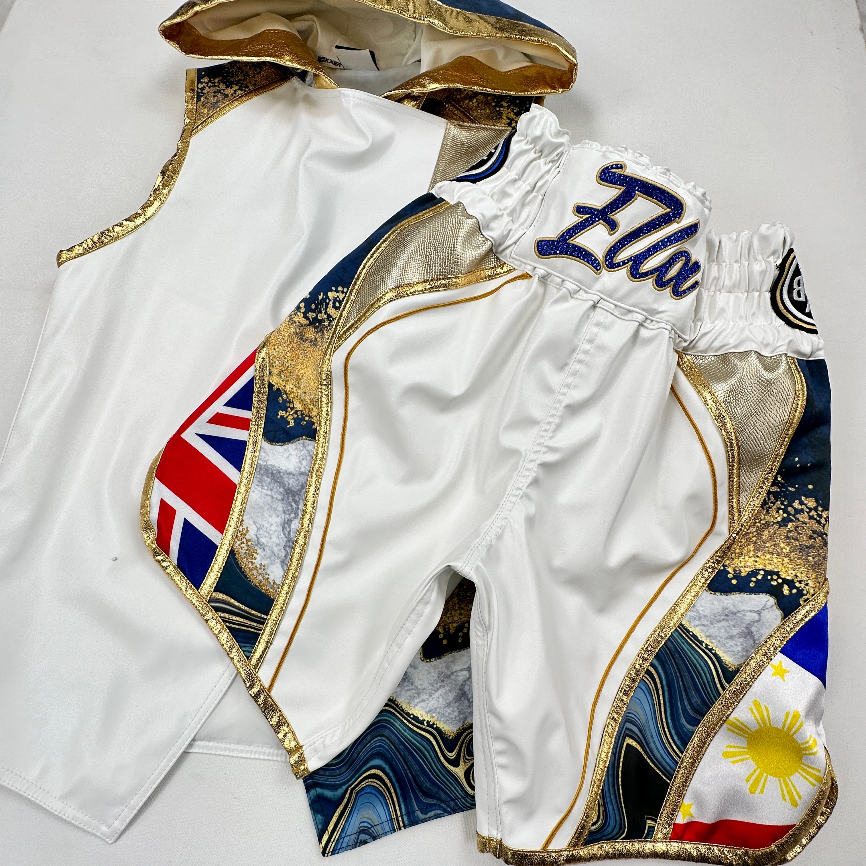 King Cobra BX Old Ella Custom Boxing Shorts & Trunks