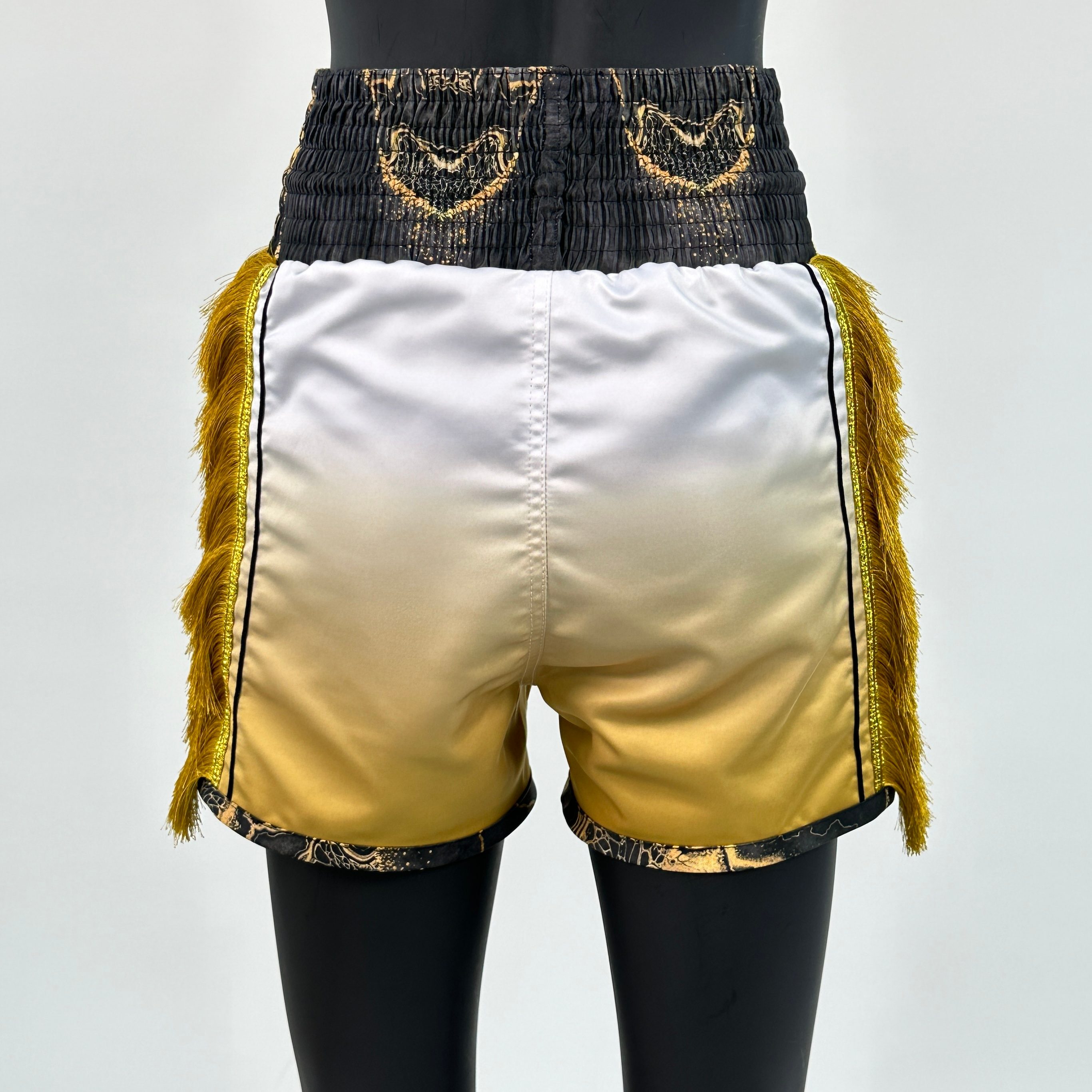 Side Stripe Luxury II Bree Custom Boxing Shorts & Trunks