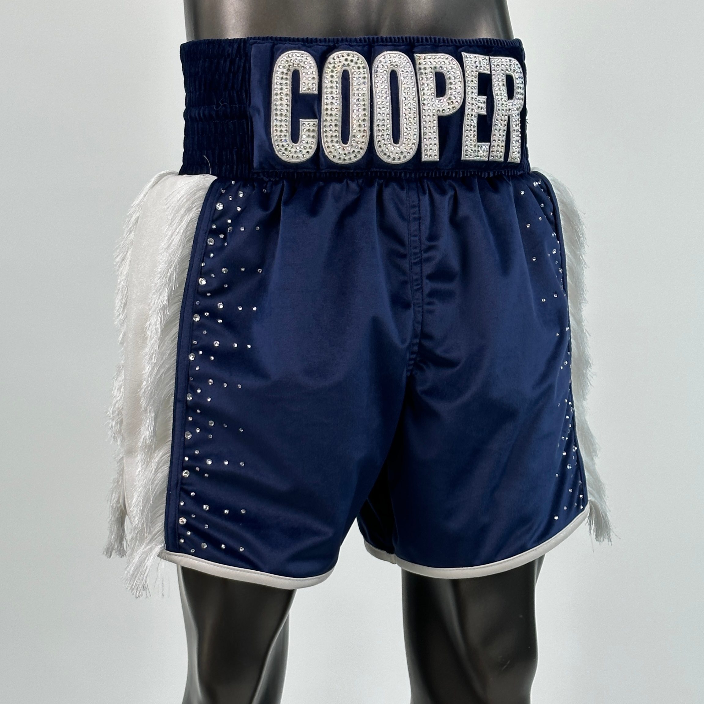 Side Stripe BX Old AMY Custom Boxing Shorts & Trunks