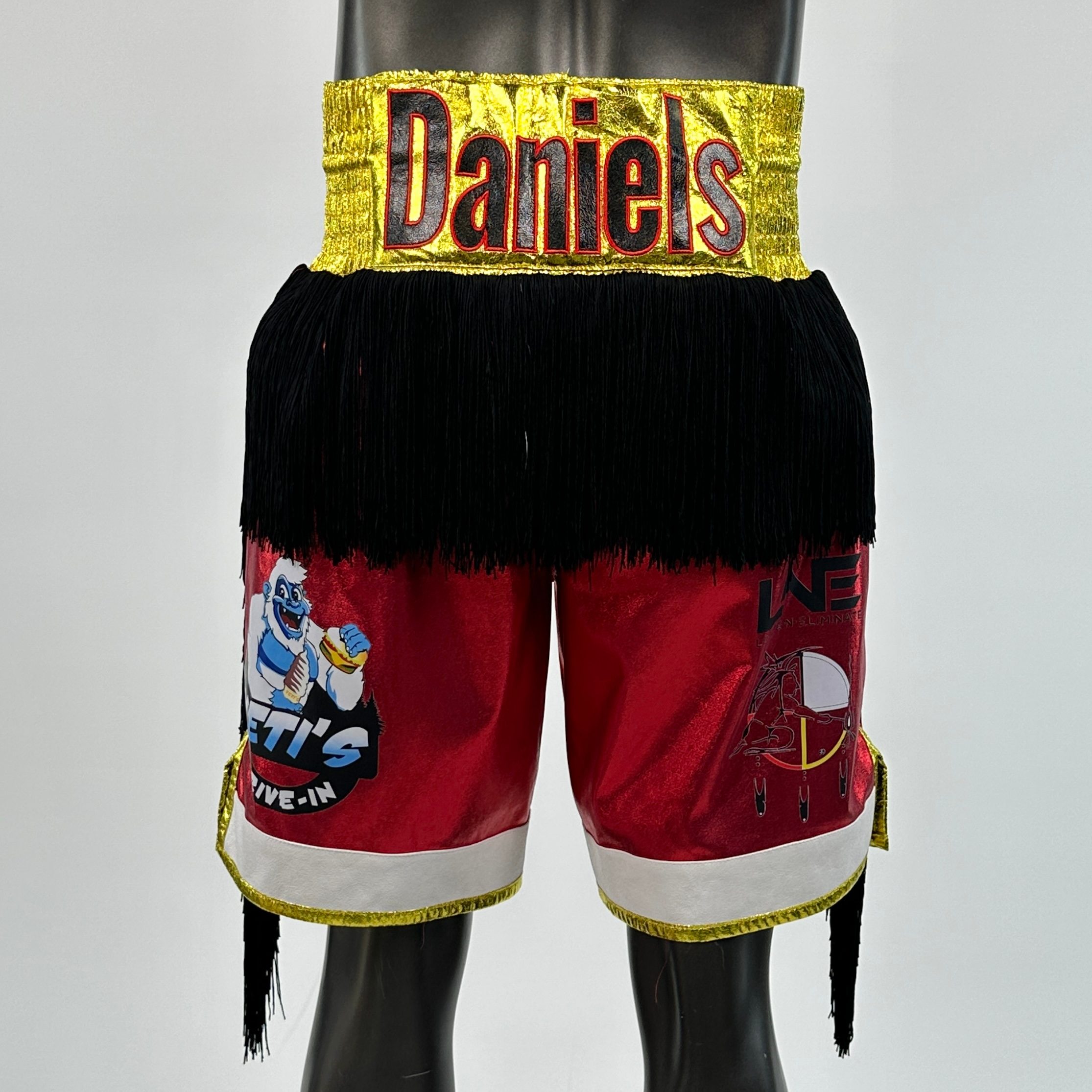 Long Tassels Supreme BX Mark Custom Boxing Shorts & Trunks