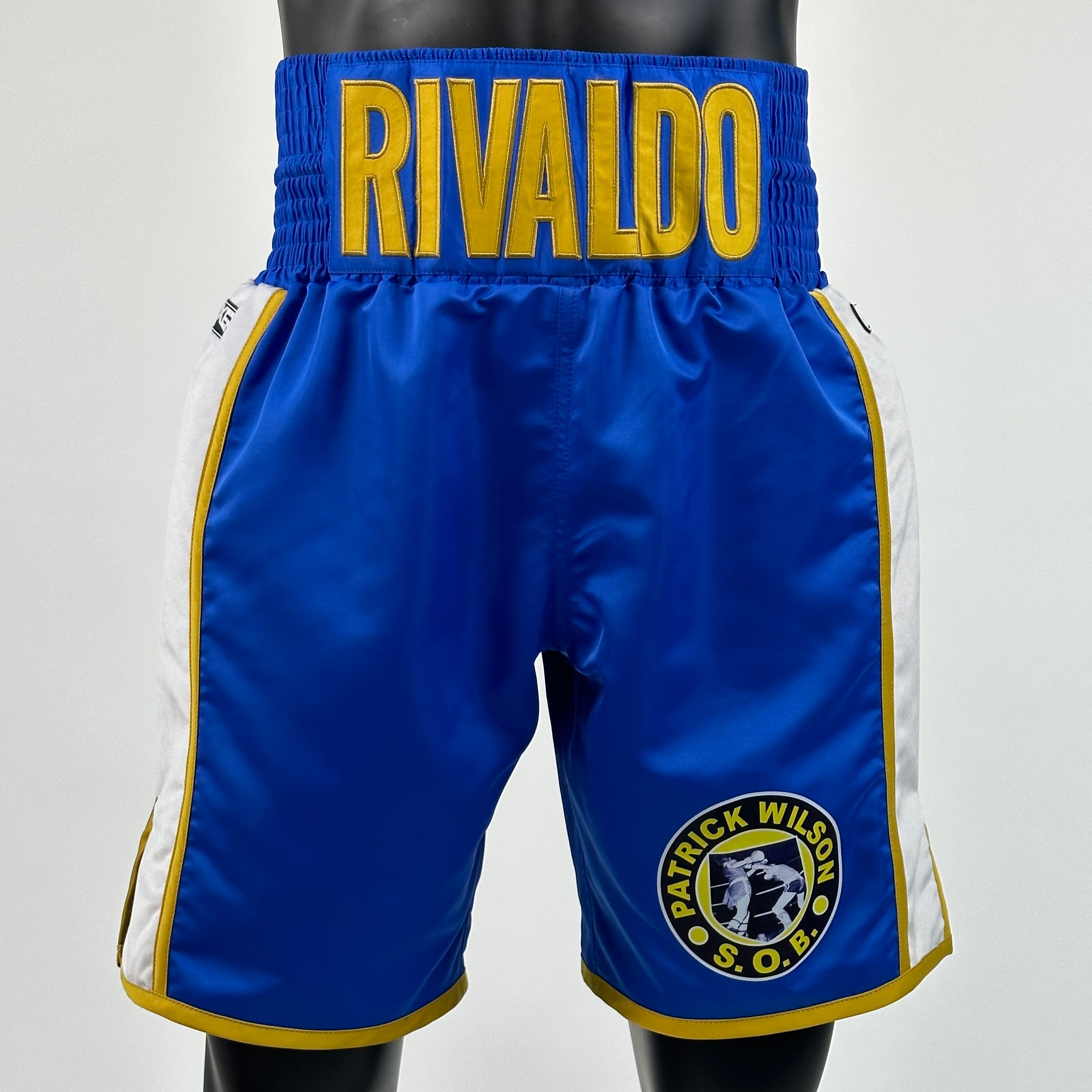 Side Stripe BX  Pivaldo Custom Boxing Shorts & Trunks