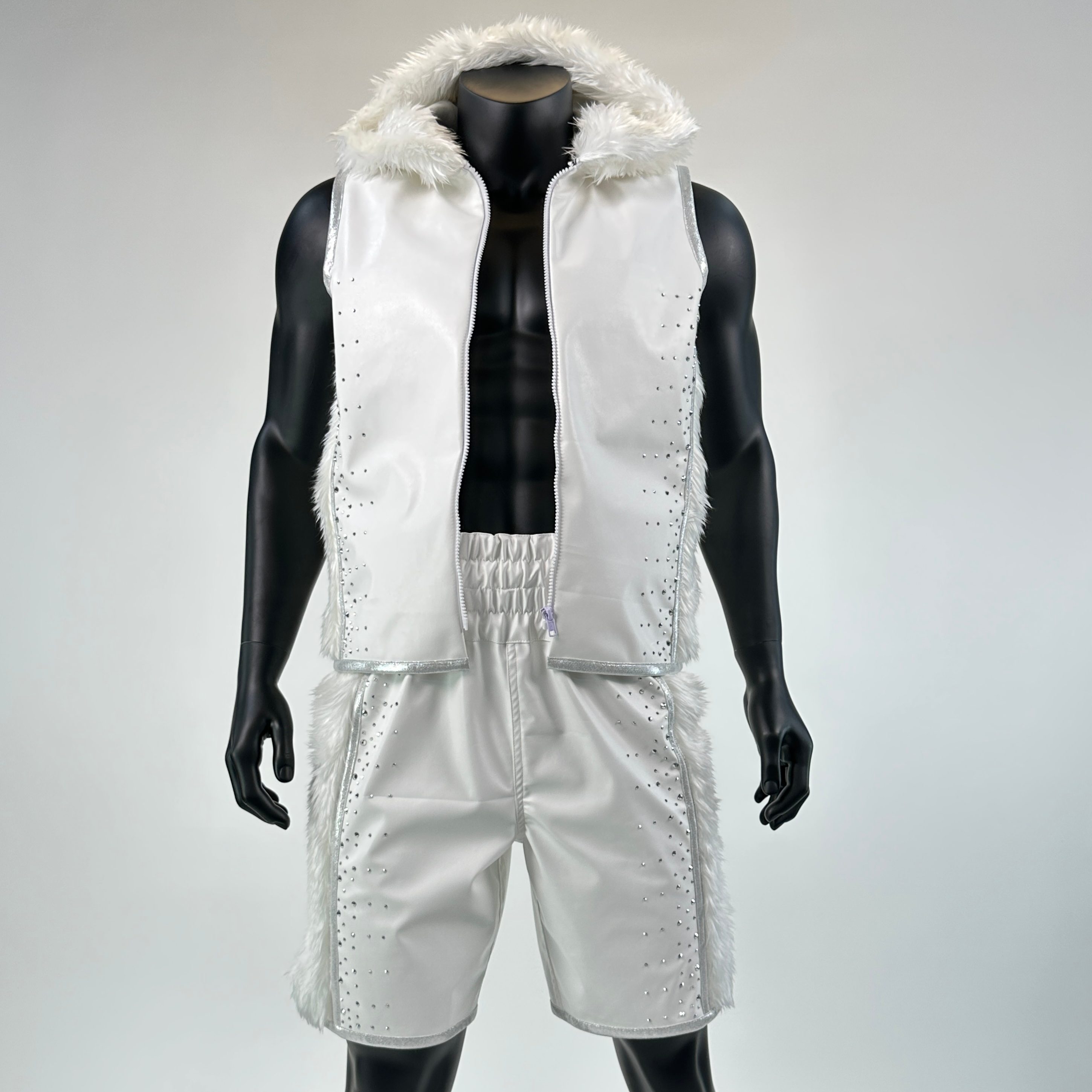 Side Stripe BX  Jose Custom Boxing Shorts & Trunks