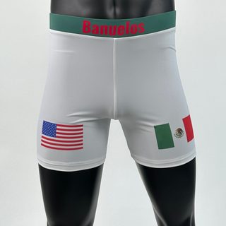 Classic Vale Tudo MMA White Edgar Compression Shorts