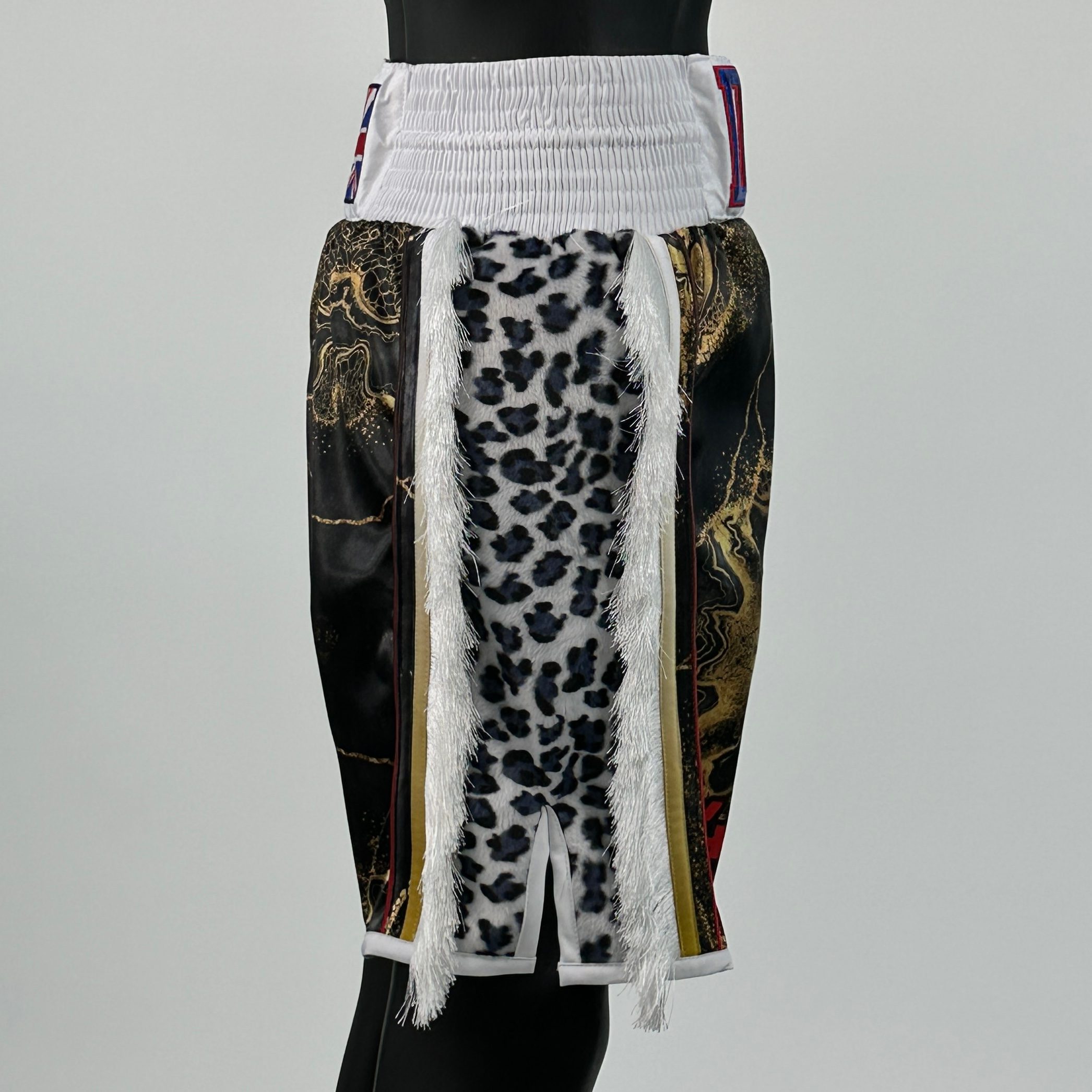Side Stripe Luxury II Tony Custom Boxing Shorts & Trunks