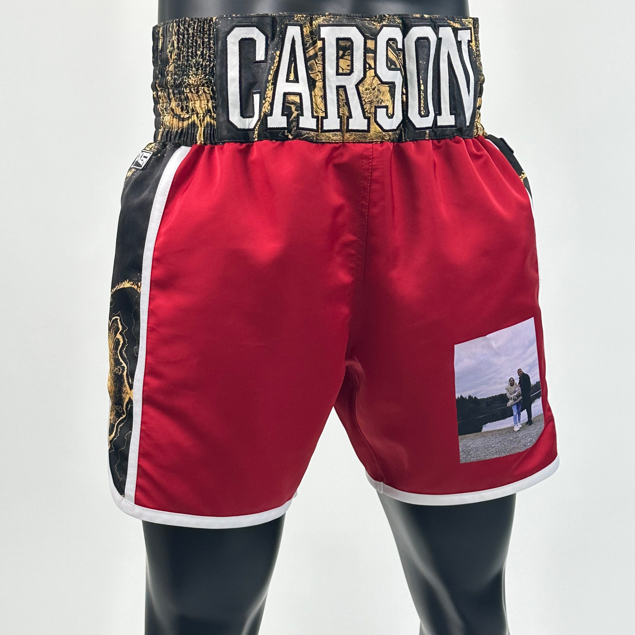 Side Stripe BX  Santana Custom Boxing Shorts & Trunks