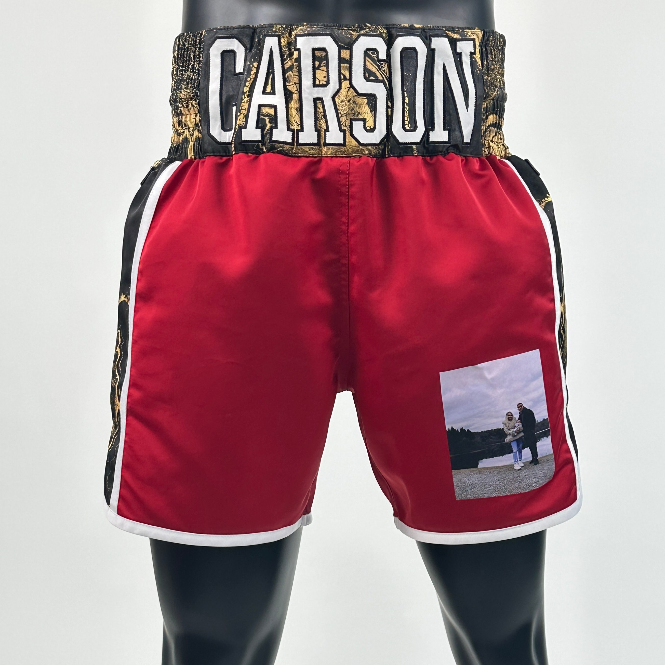 Side Stripe BX  Santana Custom Boxing Shorts & Trunks