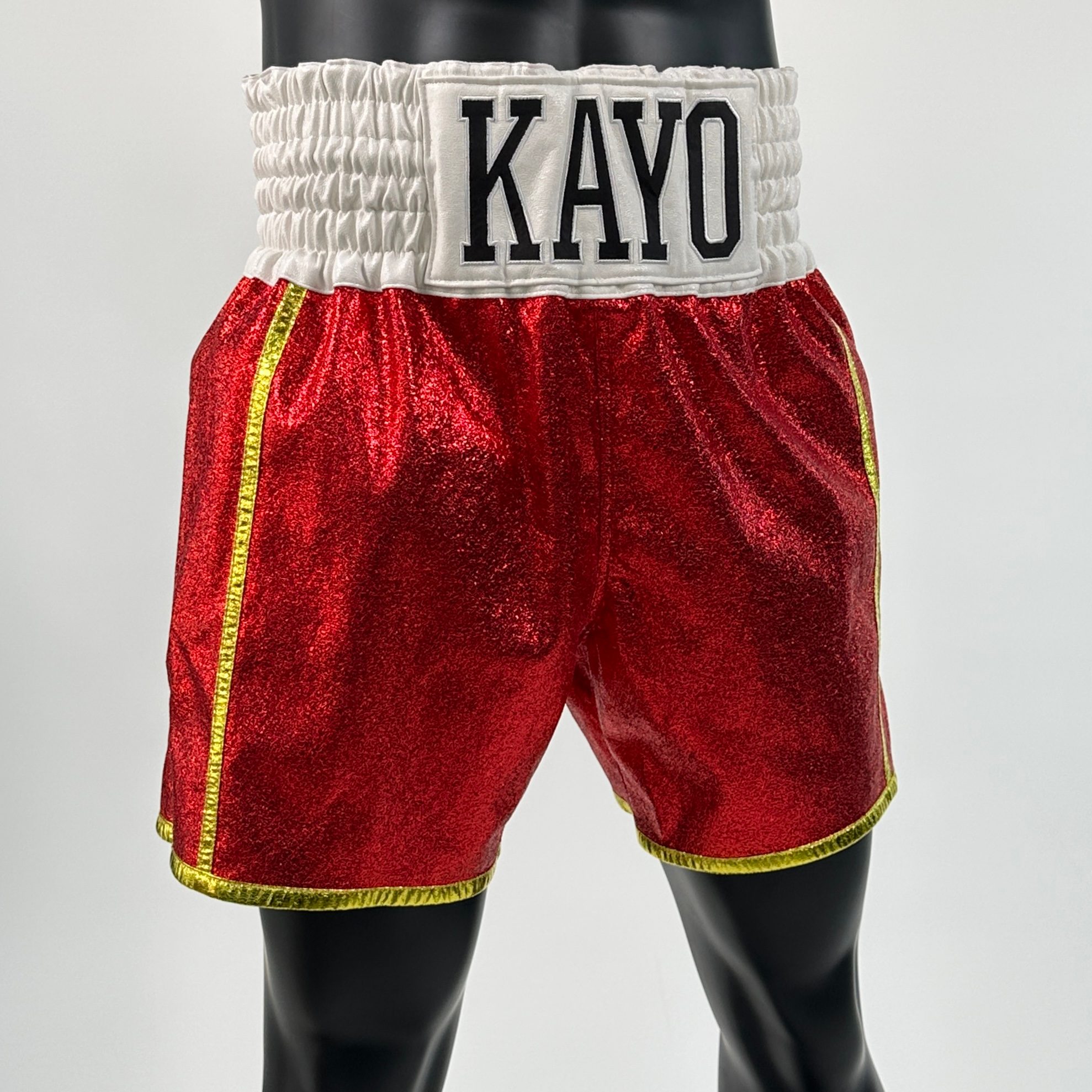 Side Stripe BX Old Miguel Custom Boxing Shorts & Trunks