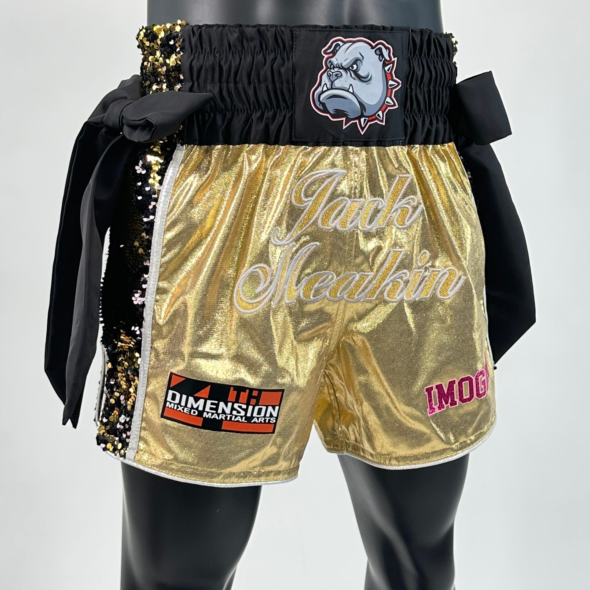 Side Stripe MTS Old Jack Muay Thai Shorts