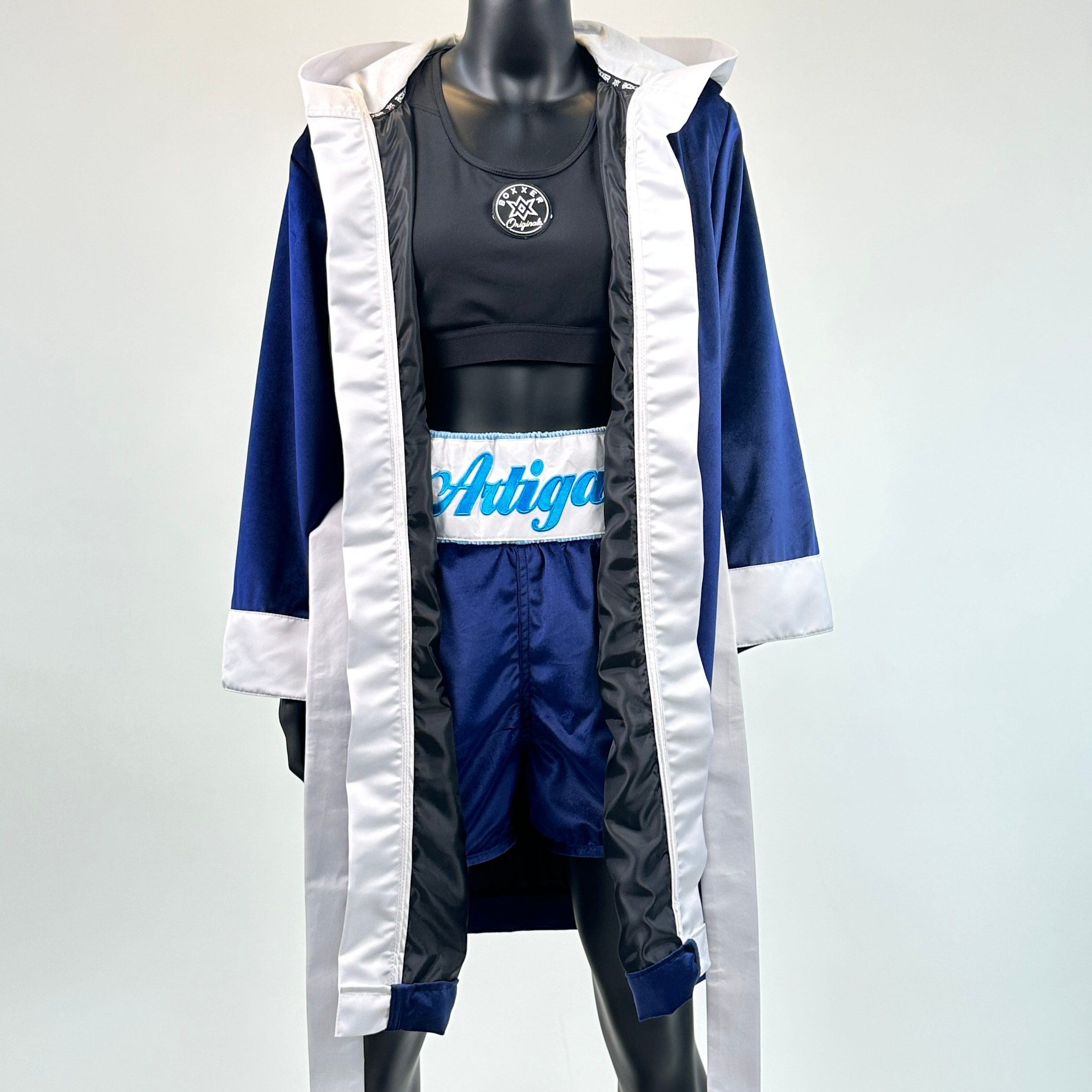 Side Stripe BX  Jasmine Custom Boxing Shorts & Trunks