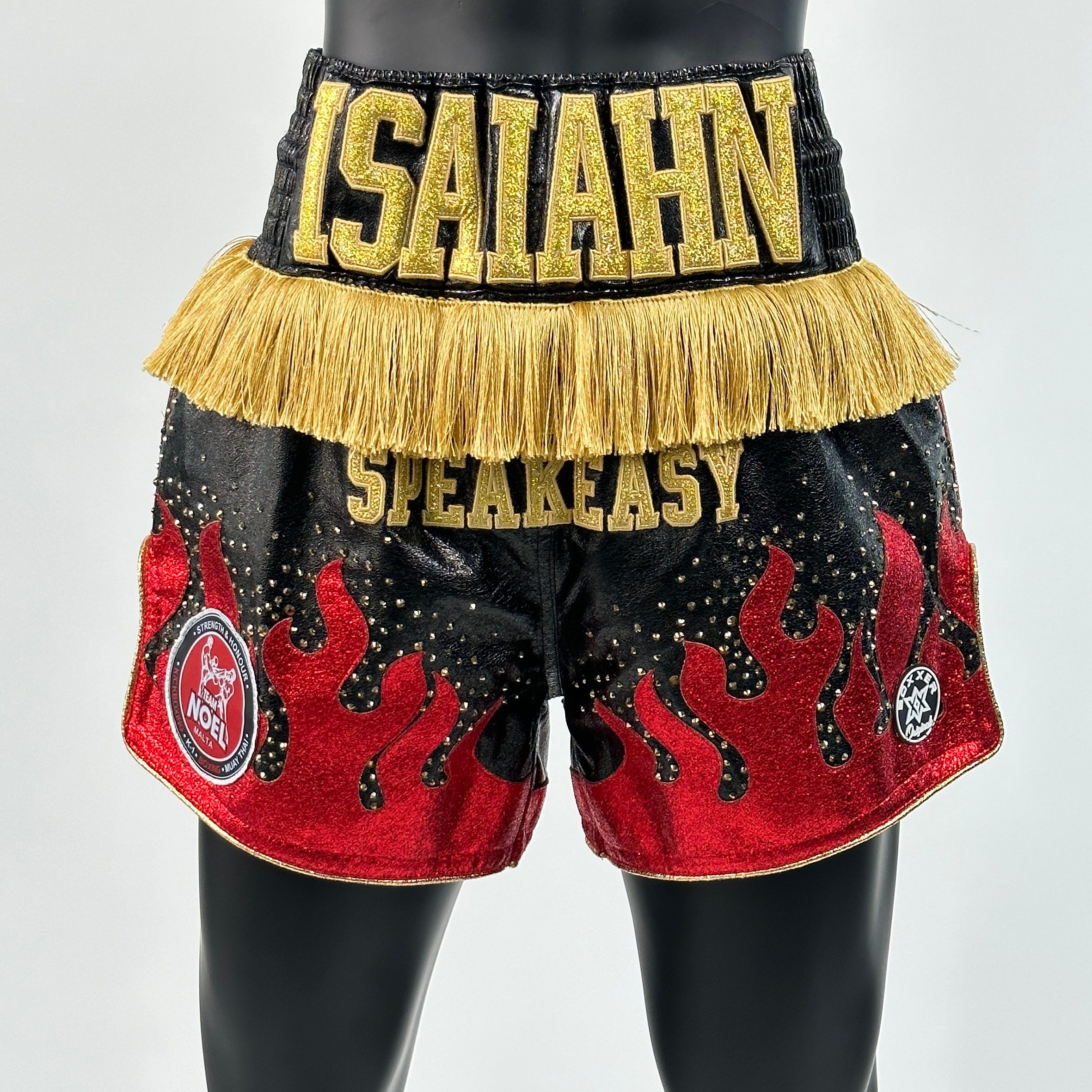 Fire MTS Isaiah Custom Boxing Shorts & Trunks