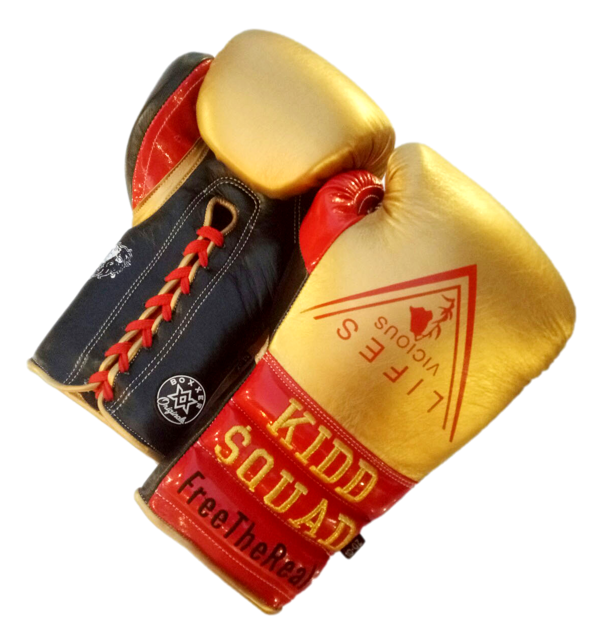 Gloves Laced / Ridged Tristian Boxing Gloves
