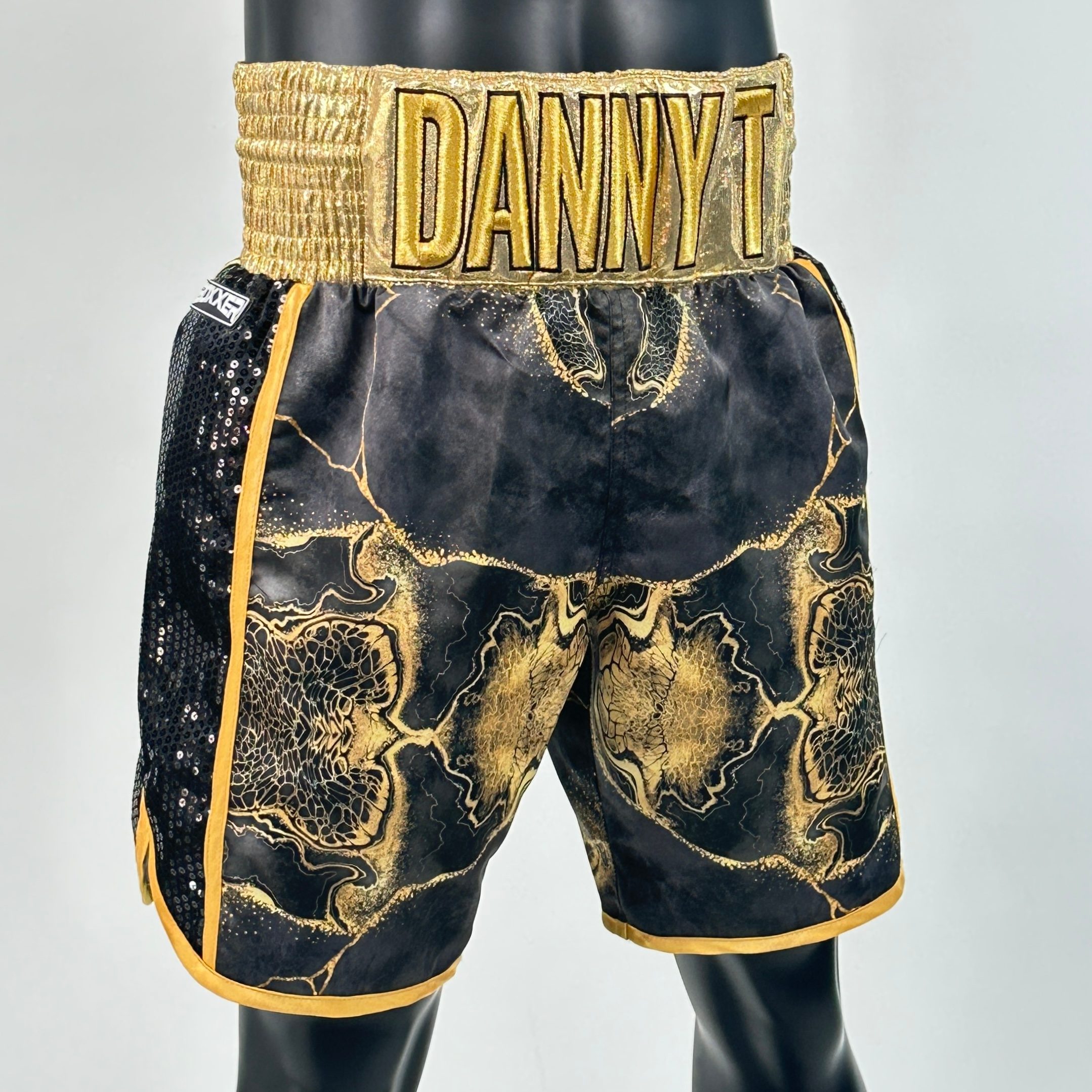 Side Stripe BX  Izzy Custom Boxing Shorts & Trunks