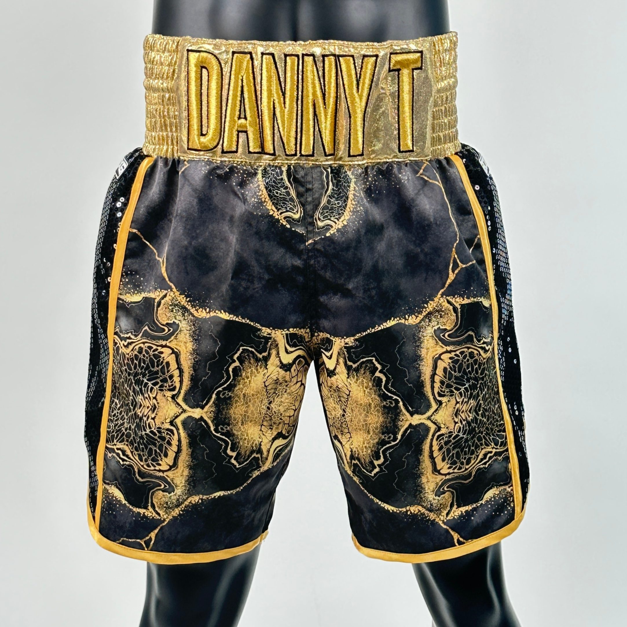 Side Stripe BX  Izzy Custom Boxing Shorts & Trunks