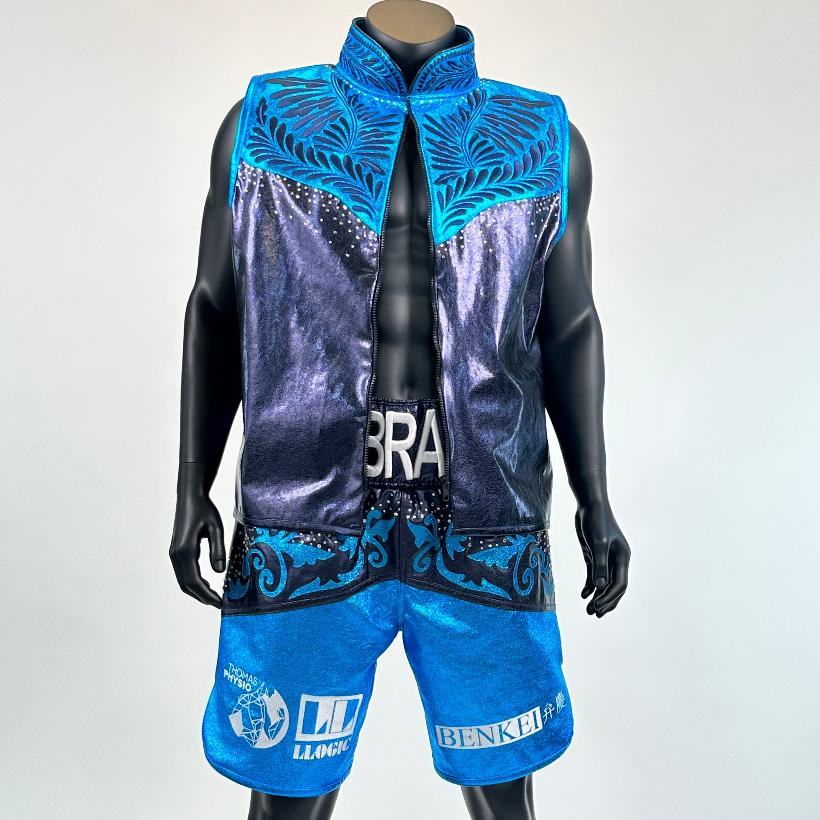 Wild West Bx Clement Custom Boxing Shorts & Trunks