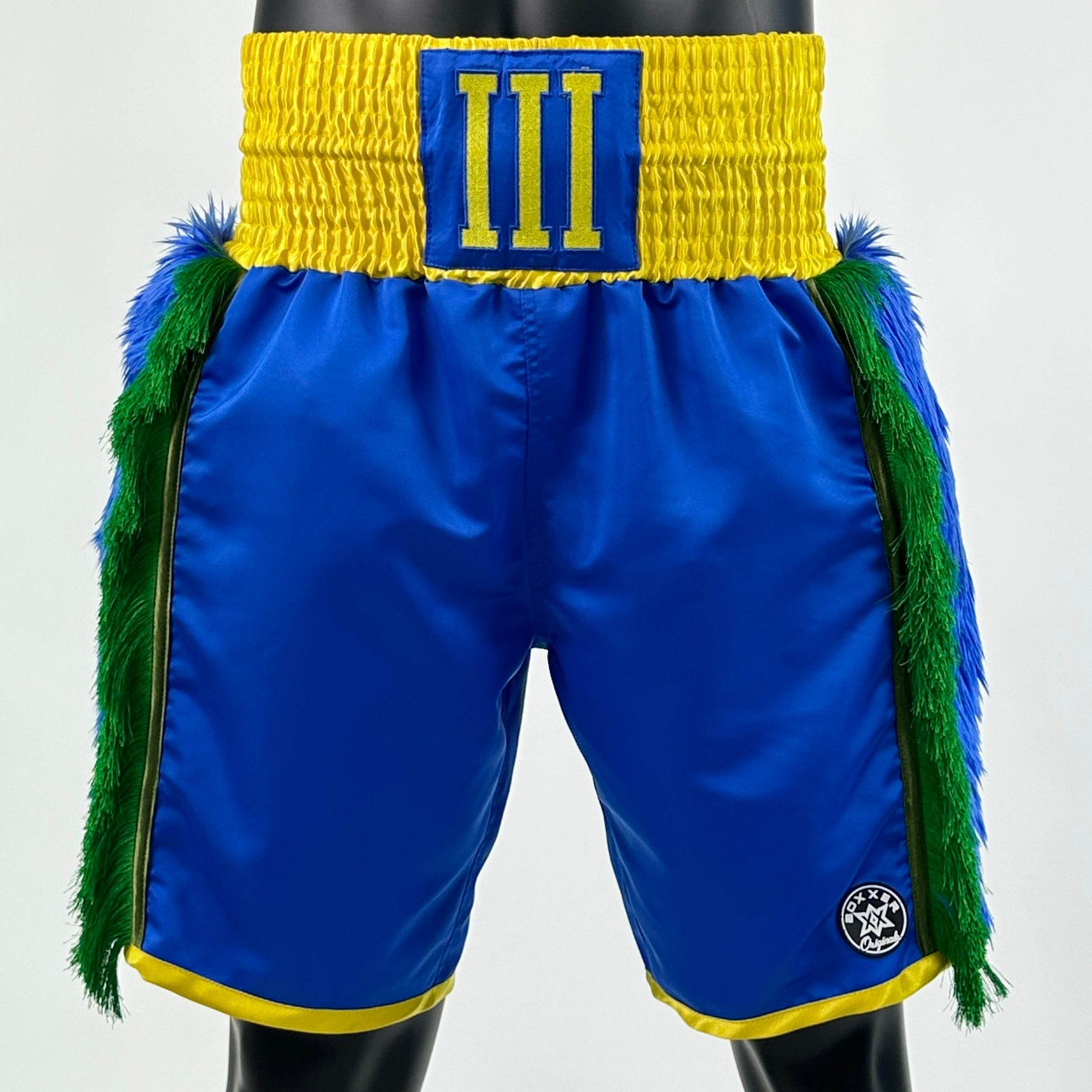 Side Stripe BX  Demler Custom Boxing Shorts & Trunks