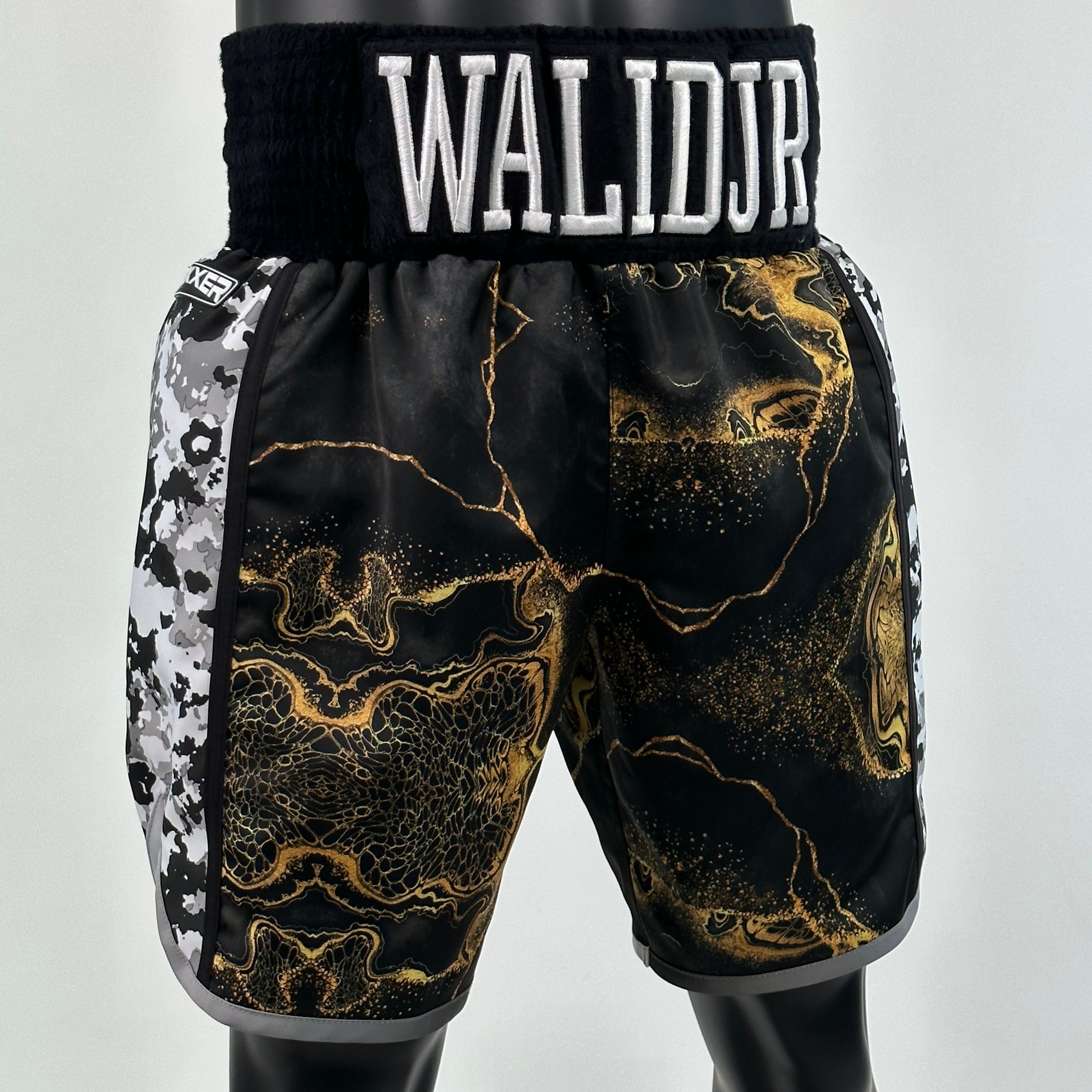 Side Stripe BX  Ahmed Custom Boxing Shorts & Trunks