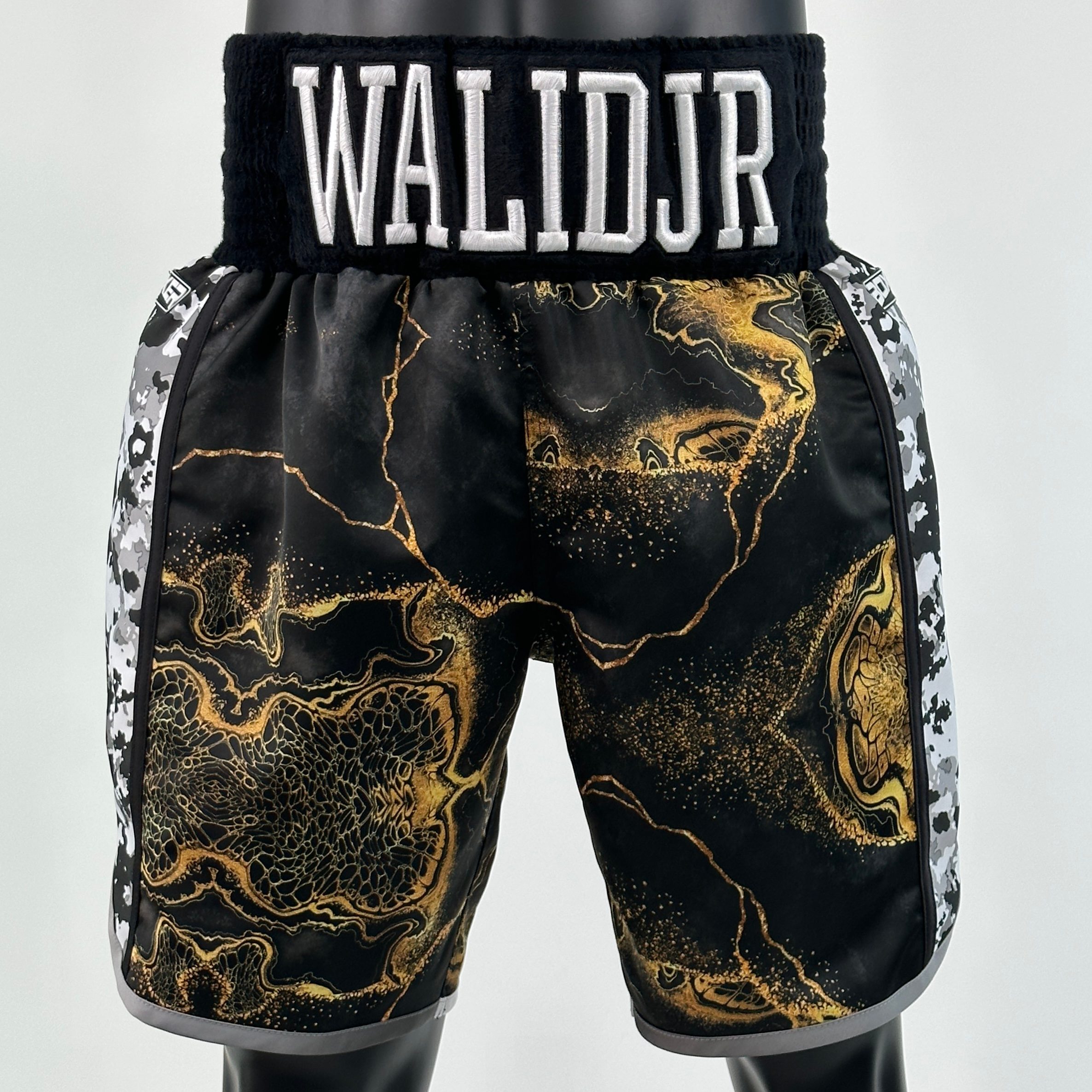 Side Stripe BX  Ahmed Custom Boxing Shorts & Trunks