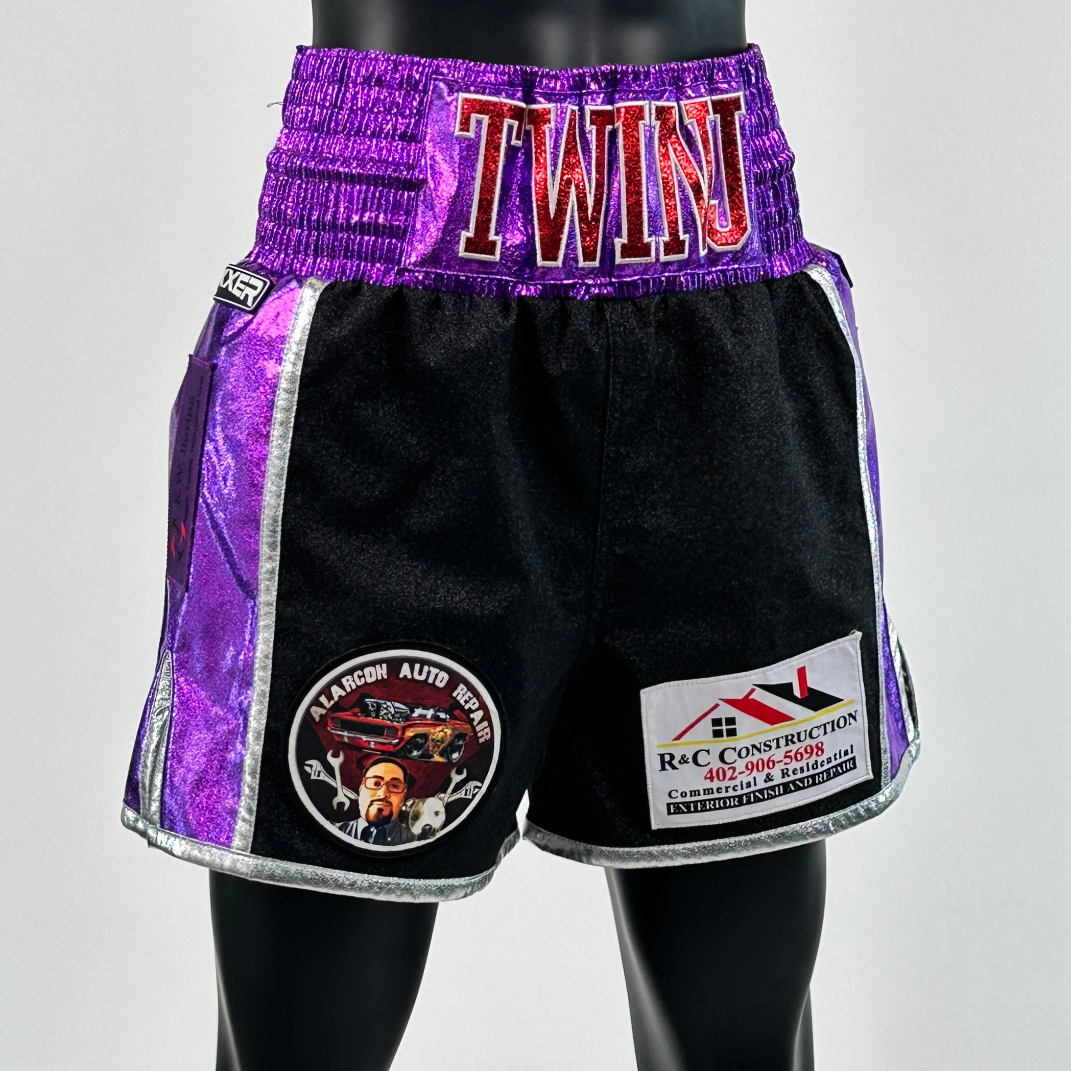 Side Stripe BX Old Jose WOMENS Custom Boxing Shorts & Trunks